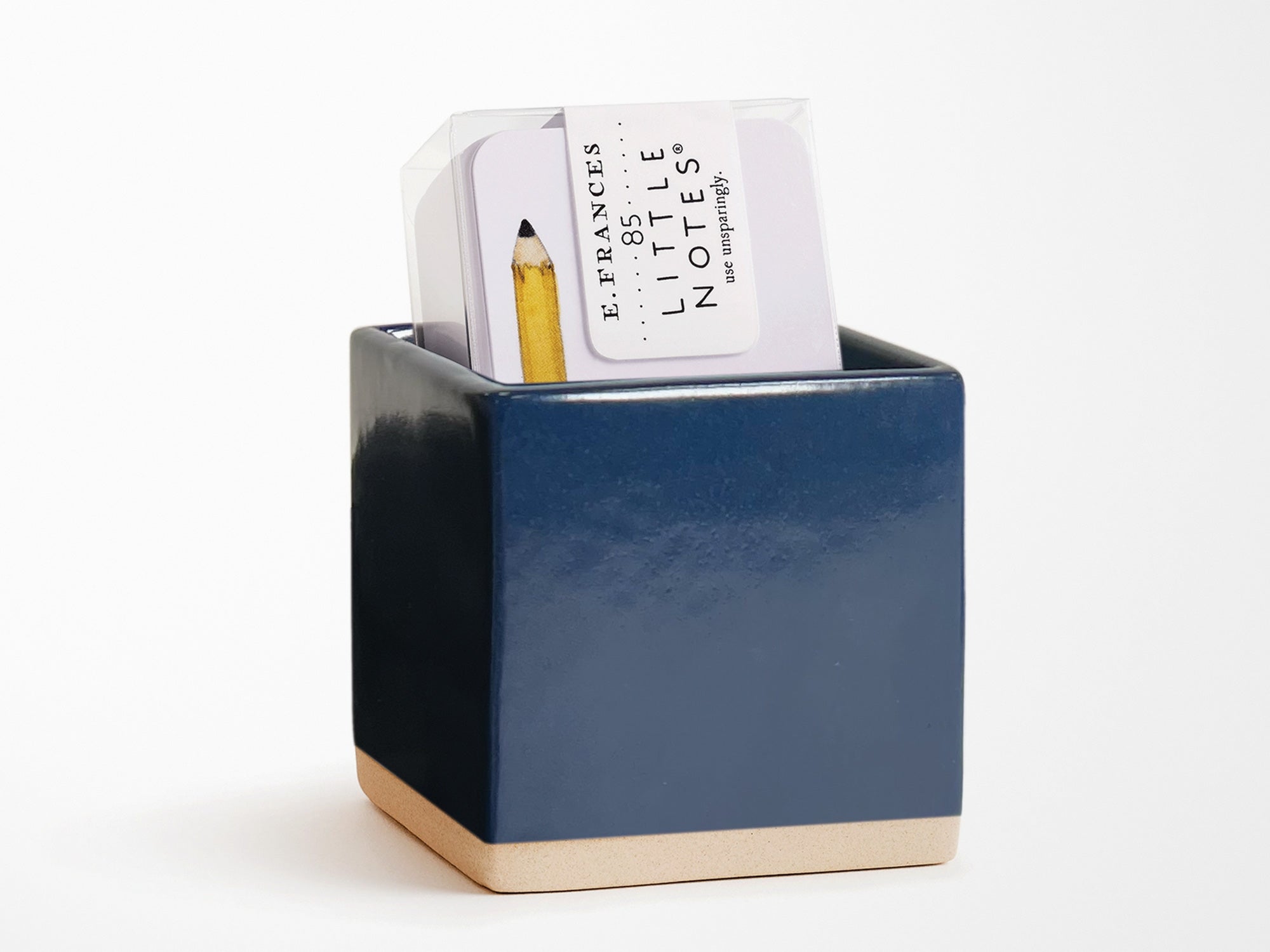 Little Notes Ceramic Holder - Navy