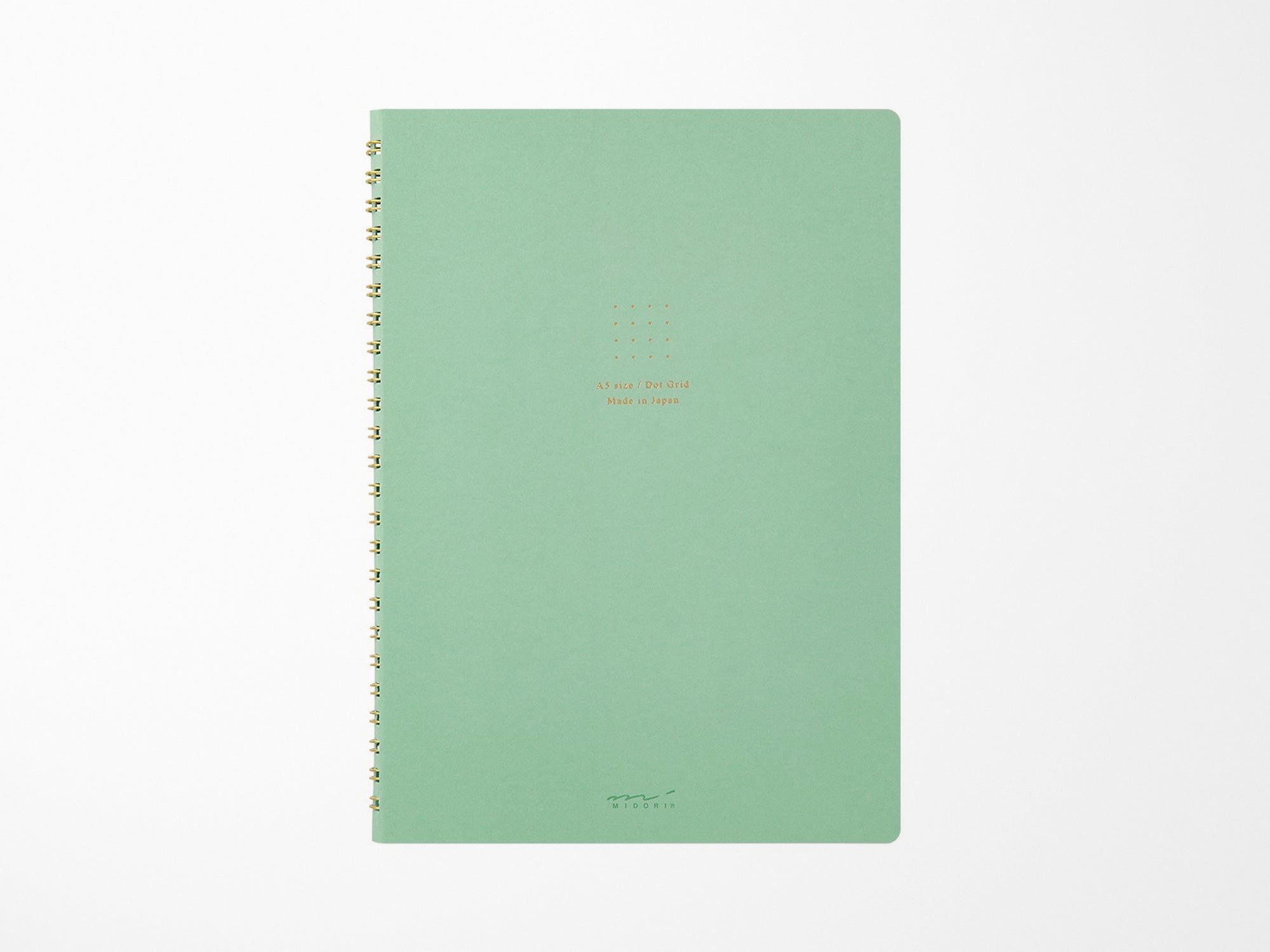 Midori A5 Ring Color Notebook - Dot Grid
