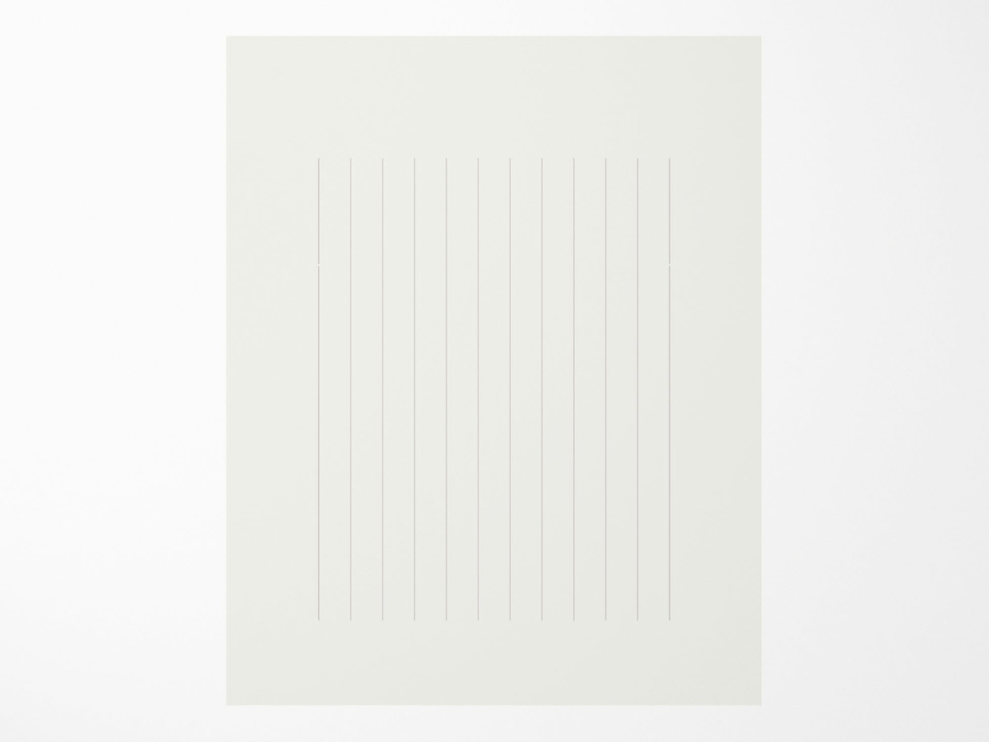 Midori MD Letter Pad Cotton Vertical Ruled