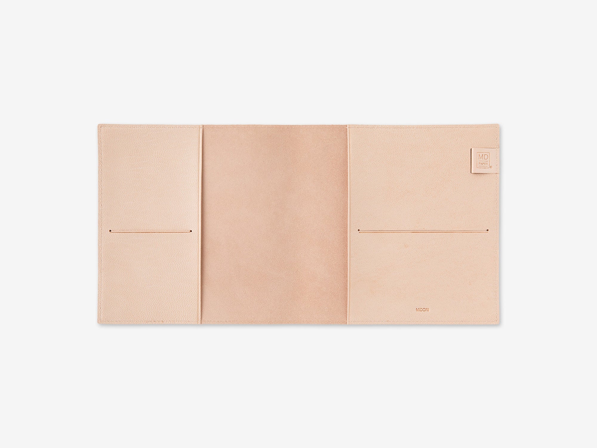 Midori MD Notebook A5 Square Goat Leather Cover