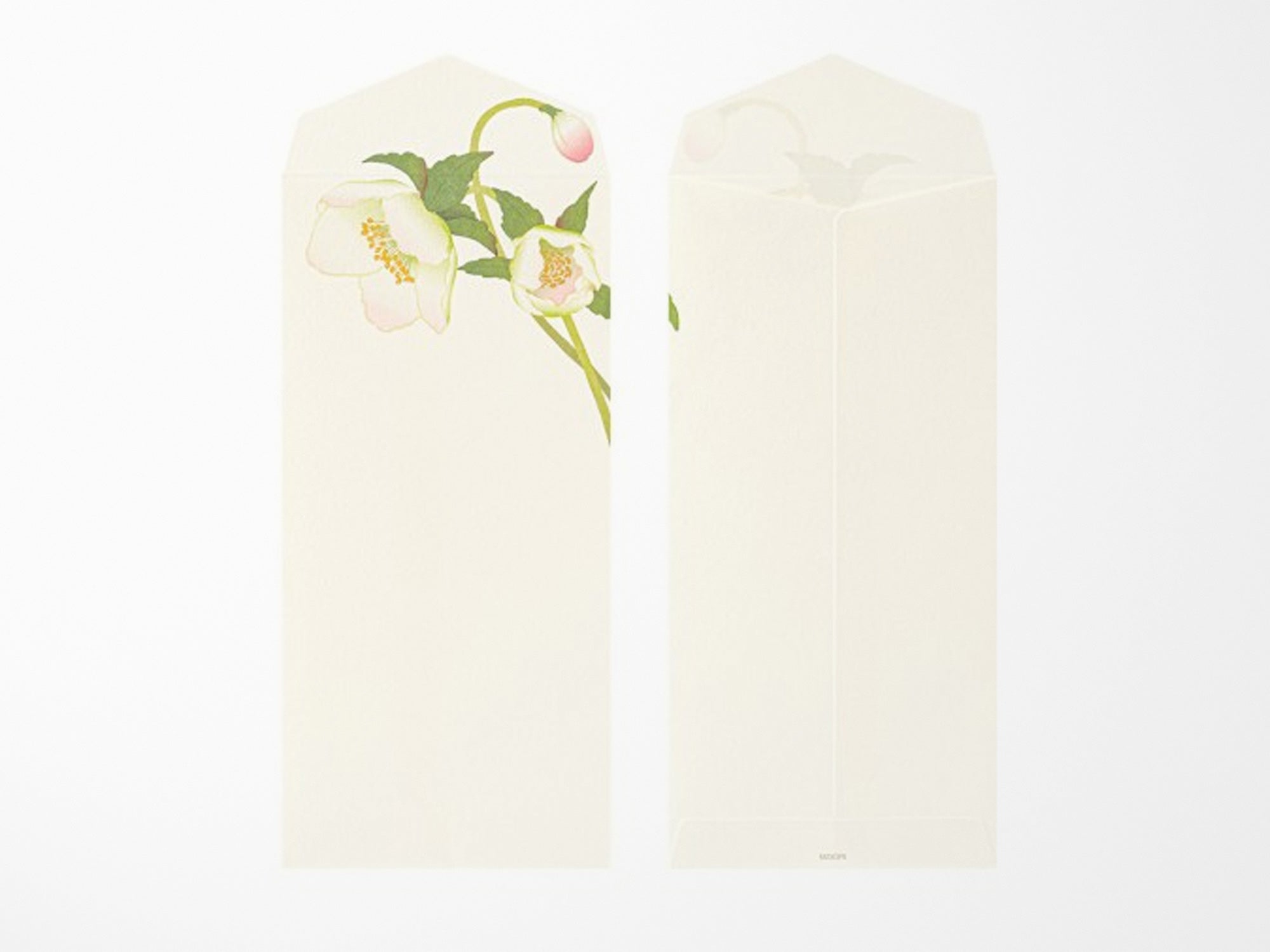Midori Seasonal Envelopes - 150 Christmas Rose Four Designs
