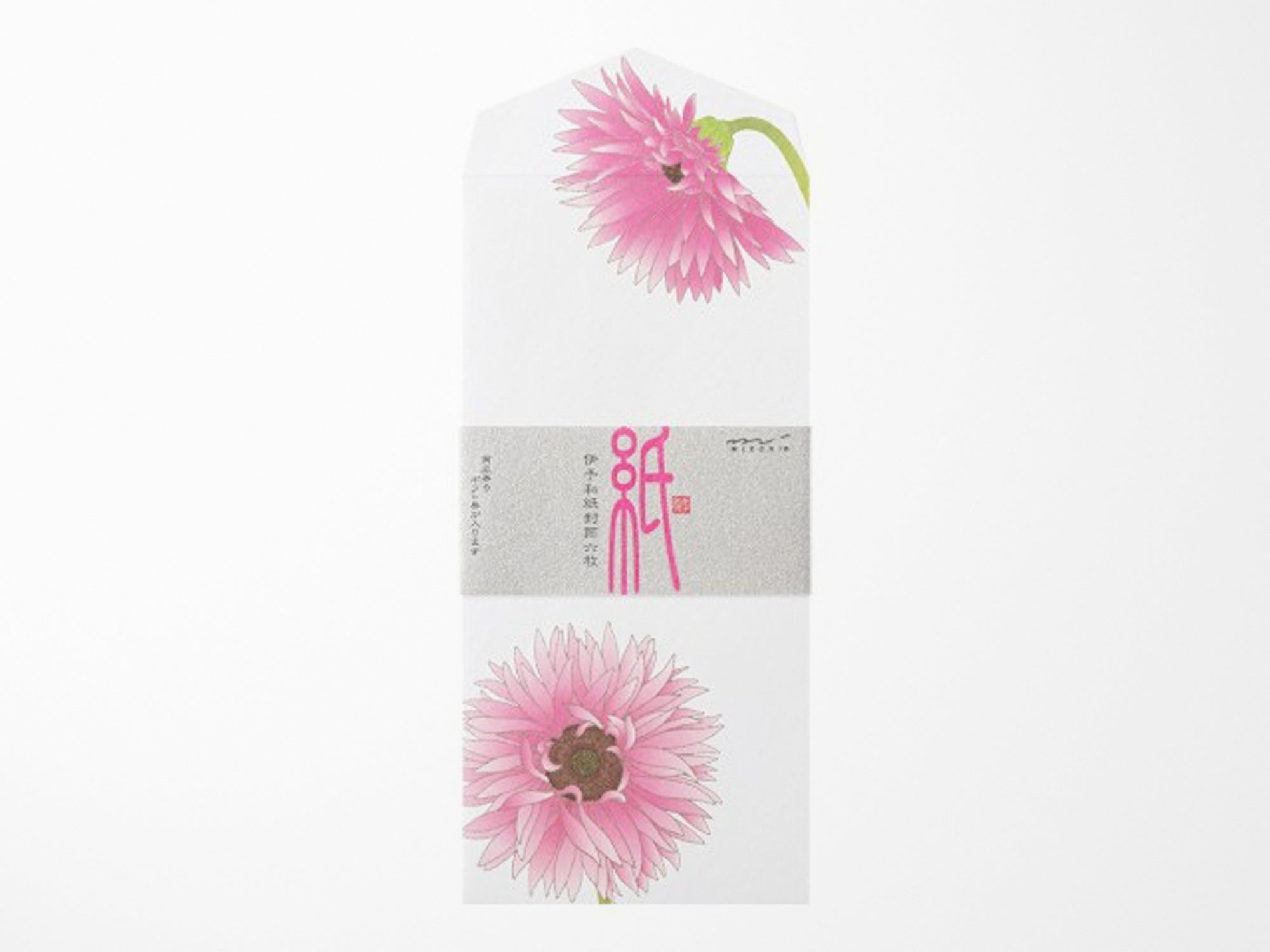 Midori Seasonal Envelopes - 164 Gerbera Daisy