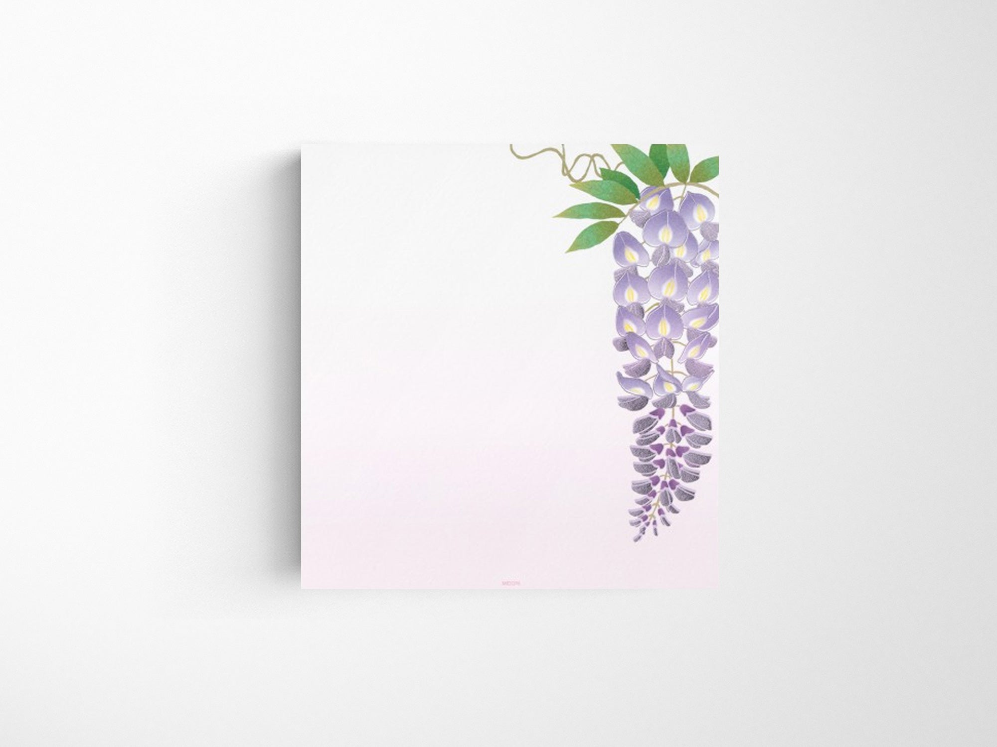 Midori Seasonal Letter Pad - 167 Wisteria