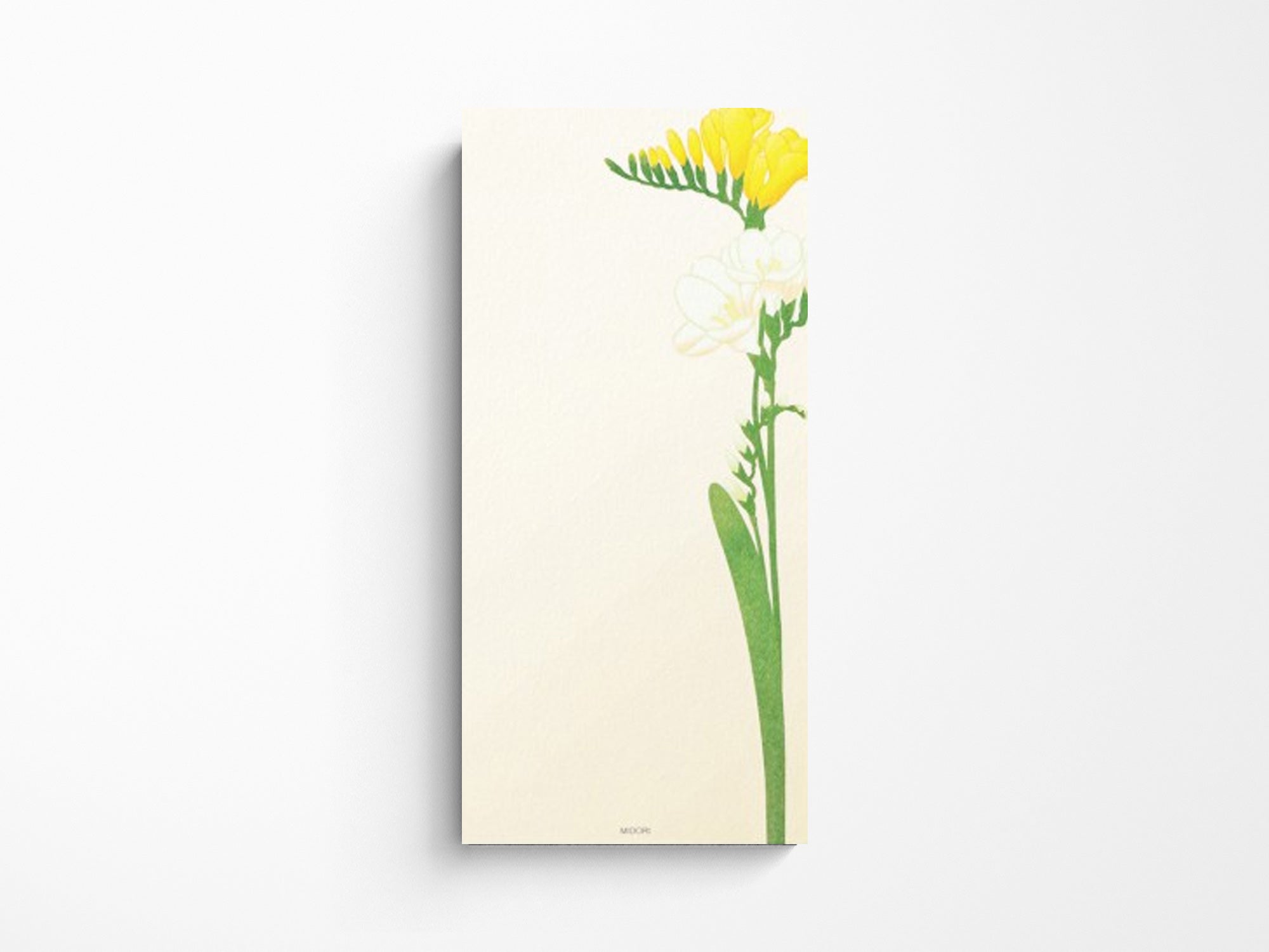 Midori Seasonal Memo Letter Pad - 581 Spring Flowers Four Designs