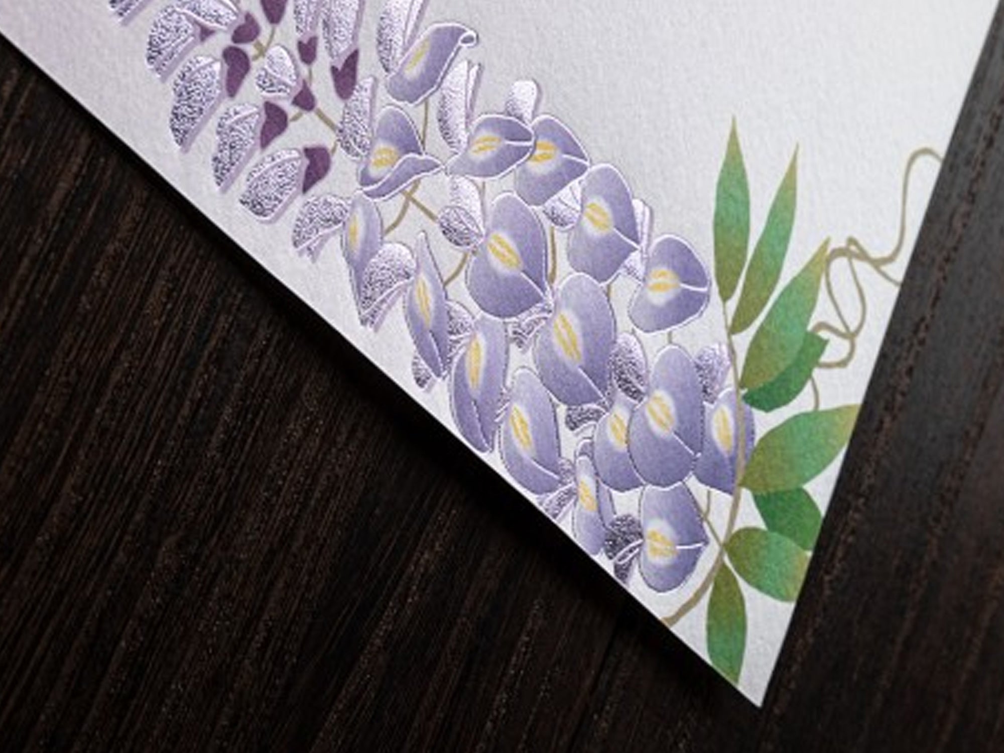 Midori Seasonal Memo Letter Pad - 586 Wisteria