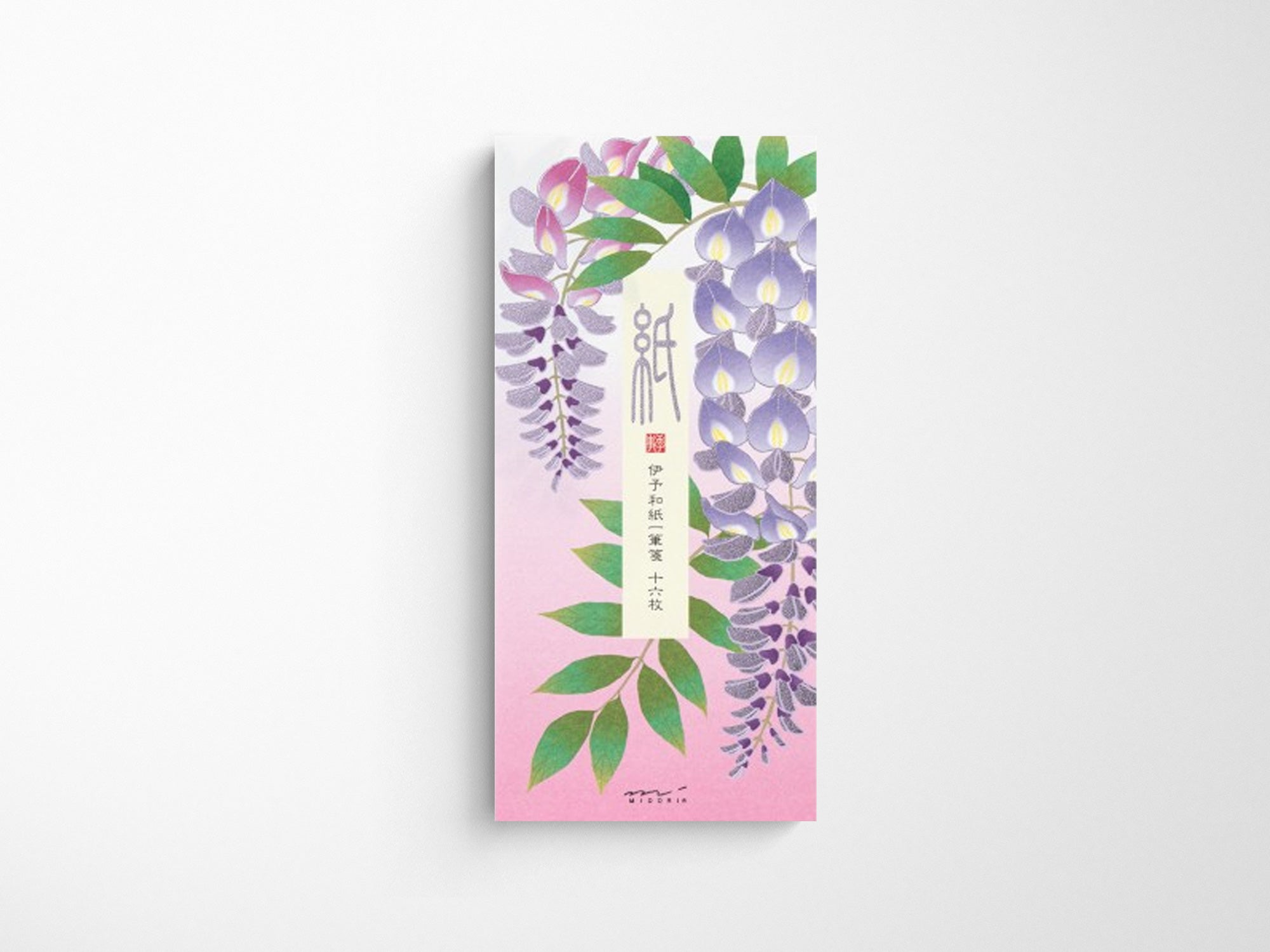 Midori Seasonal Memo Letter Pad - 586 Wisteria