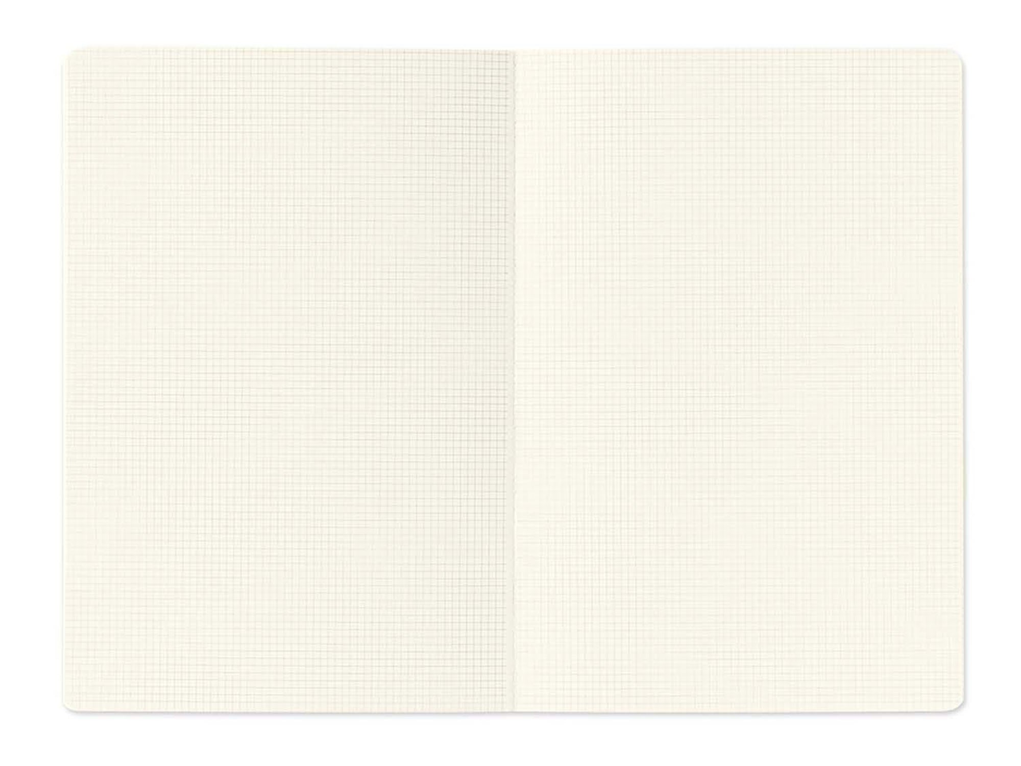 Midori Yuru Log Notebook B6 - 2x2 mm Grid