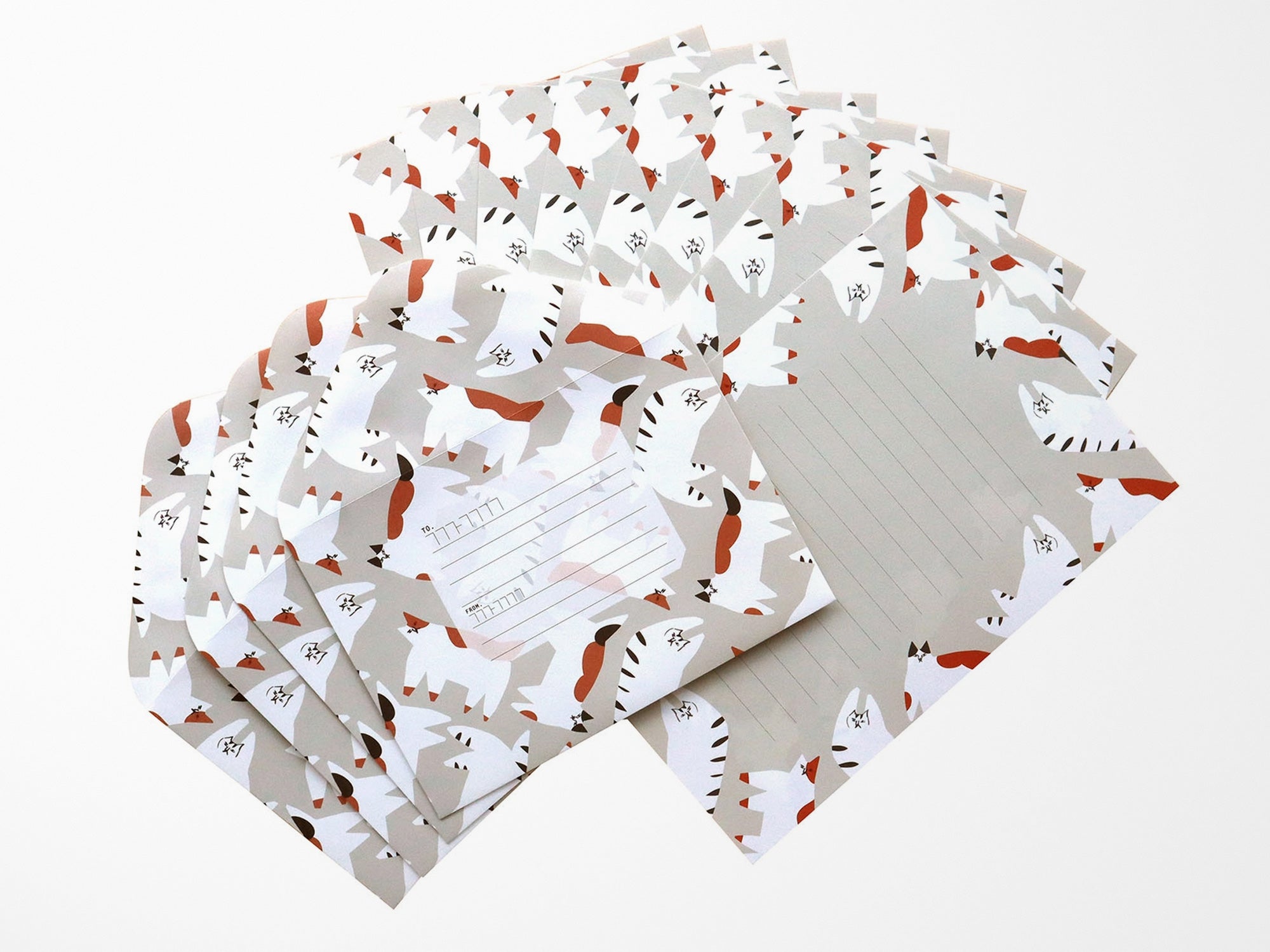 Mikeneko Letter Writing Set