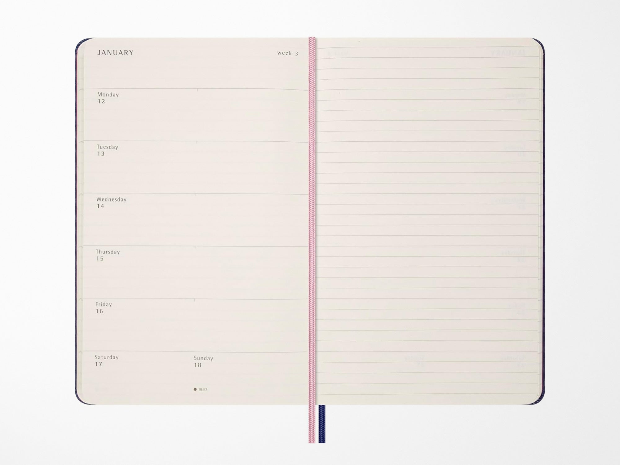 Moleskine Sakura 2025/26 18 Month Planner