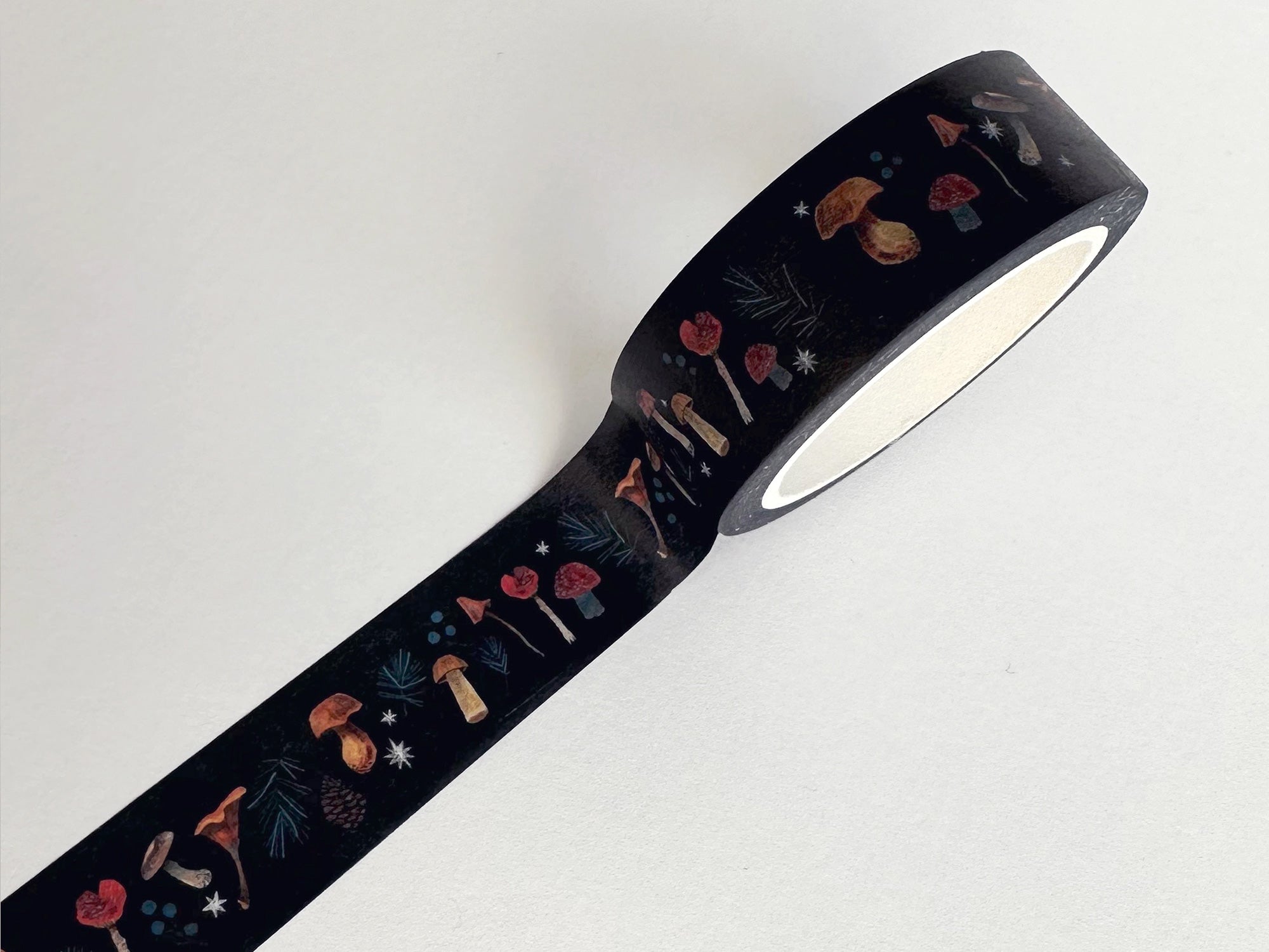 Mushrooms in Autumn Washi Tape