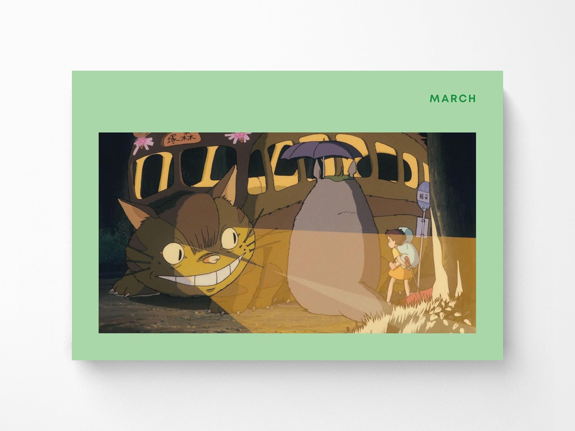 My Neighbor Totoro 2026 12-Month Weekly Planner