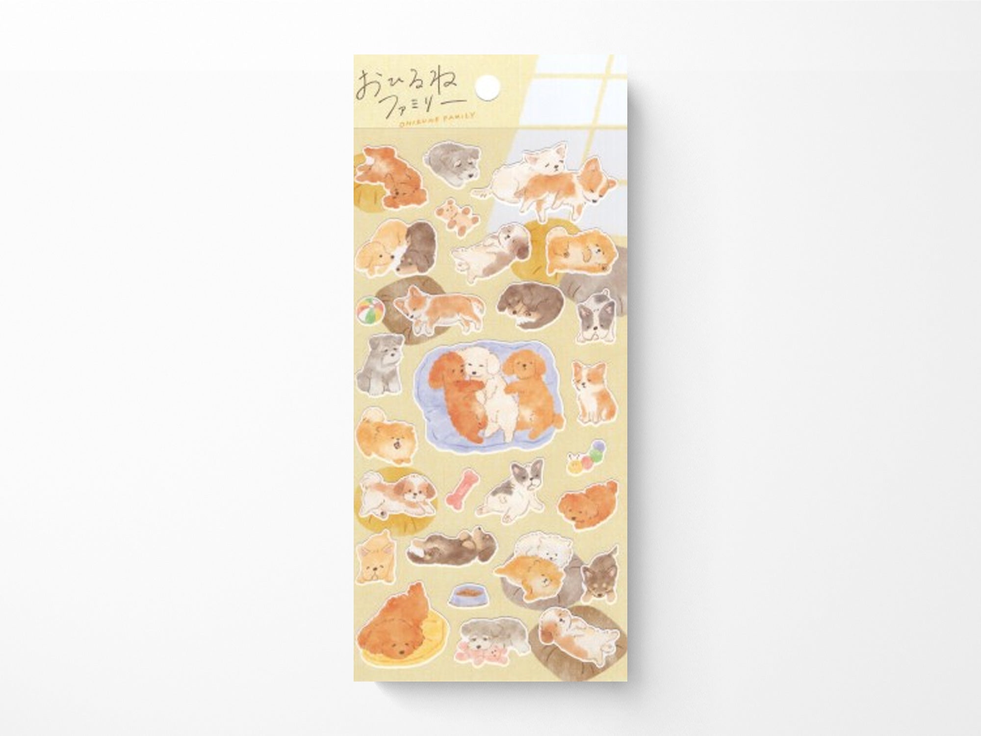 Nap Family Stickers - Inukai's House