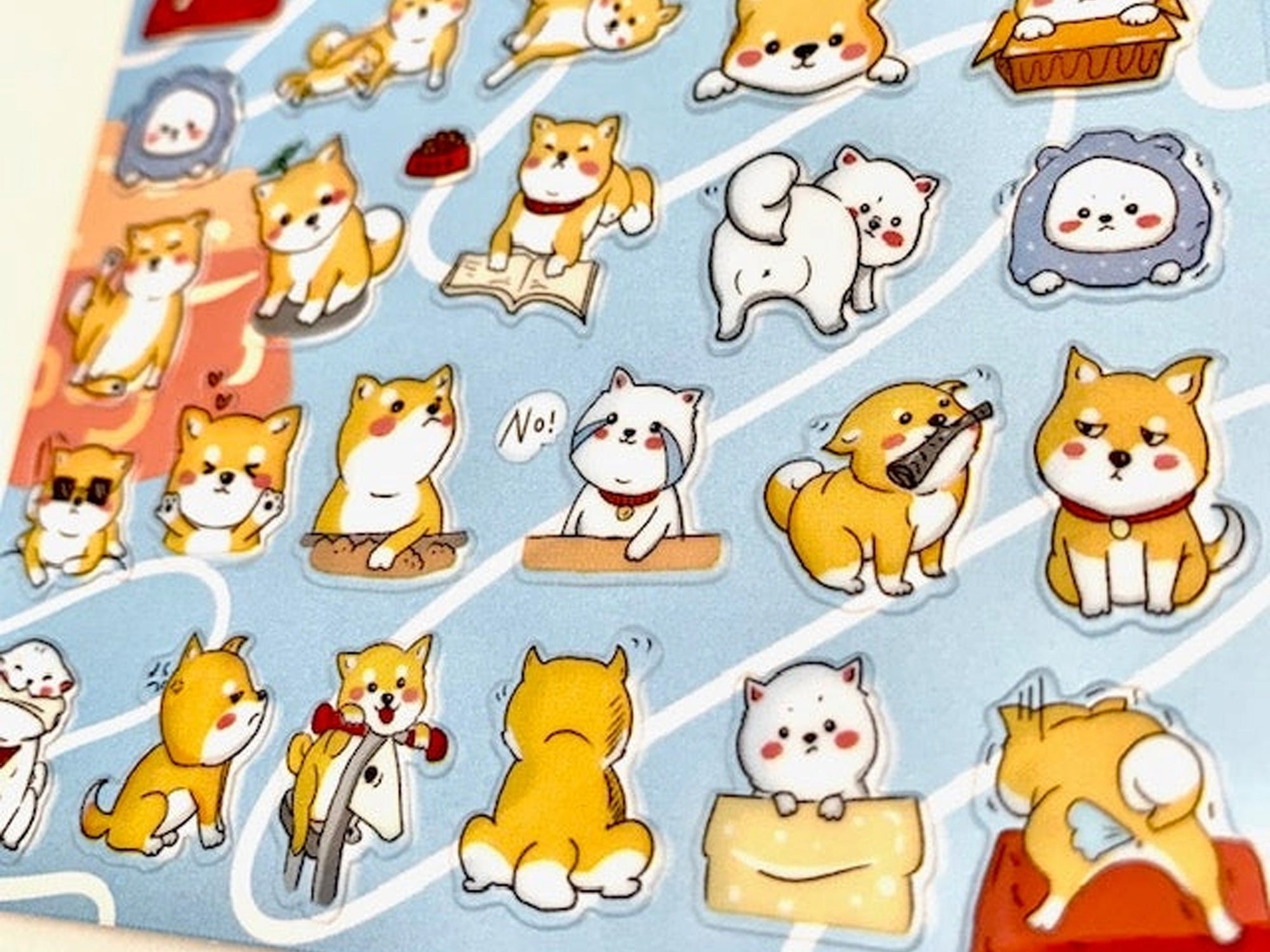 Nekoni Dog Stickers