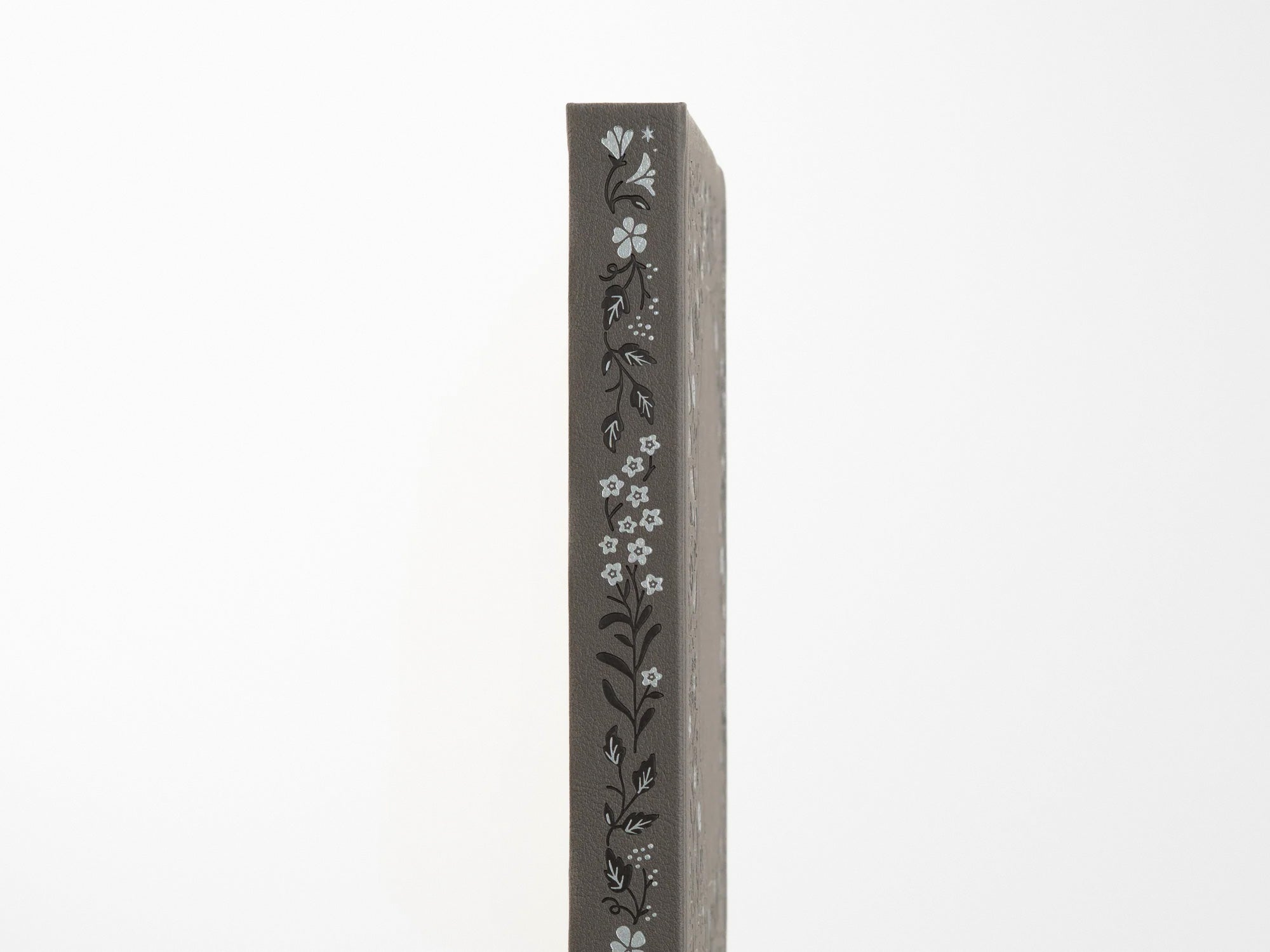 New! Midnight Floral - Grey A5 Dot Grid Journal