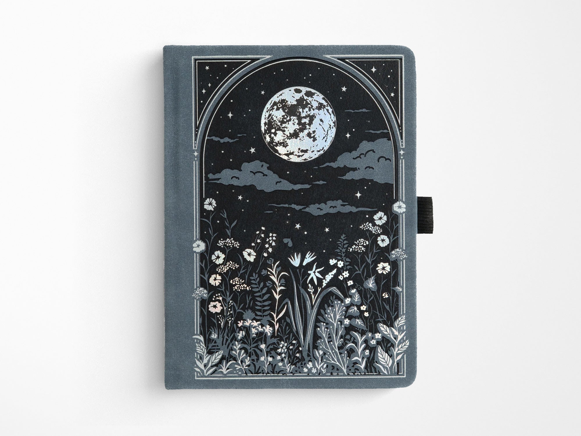 New! Moonlit Garden B5 Dot Grid Journal