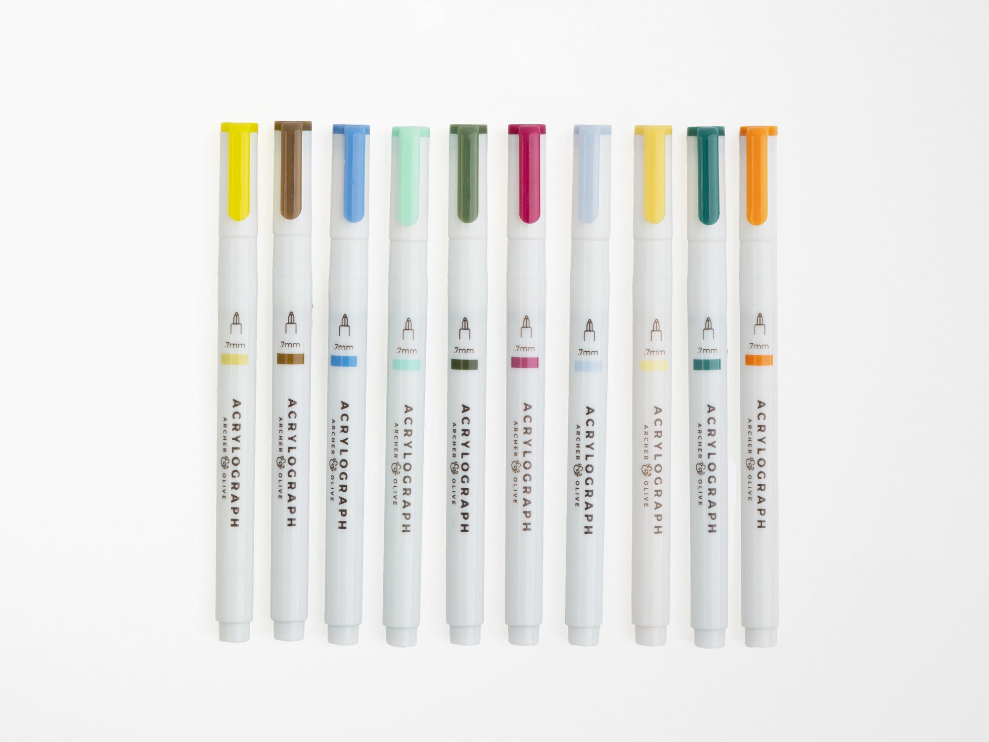 New! Summer Night Blooms Acrylograph Pens