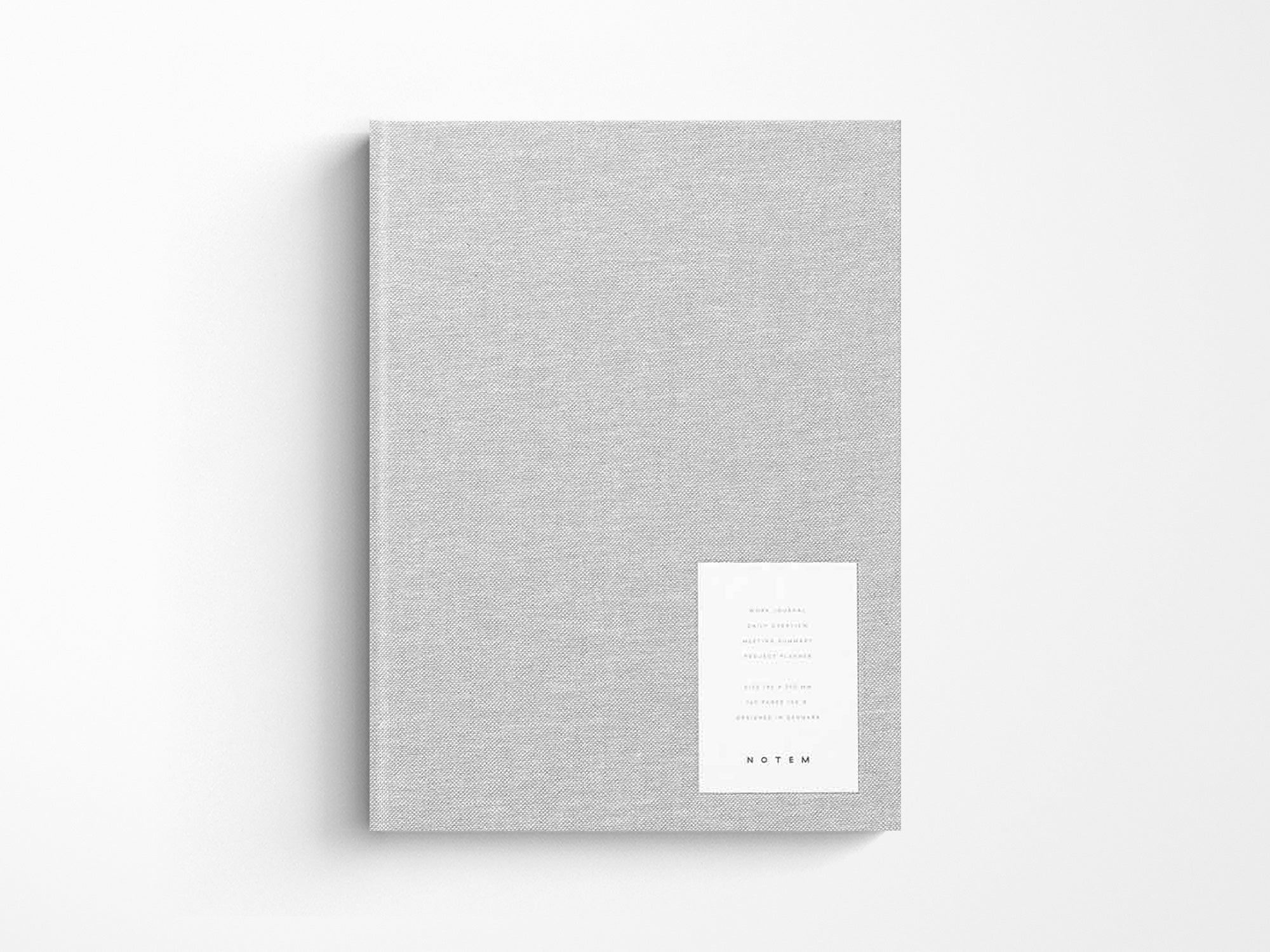 Notem EVEN Work Journal - Large Light Grey