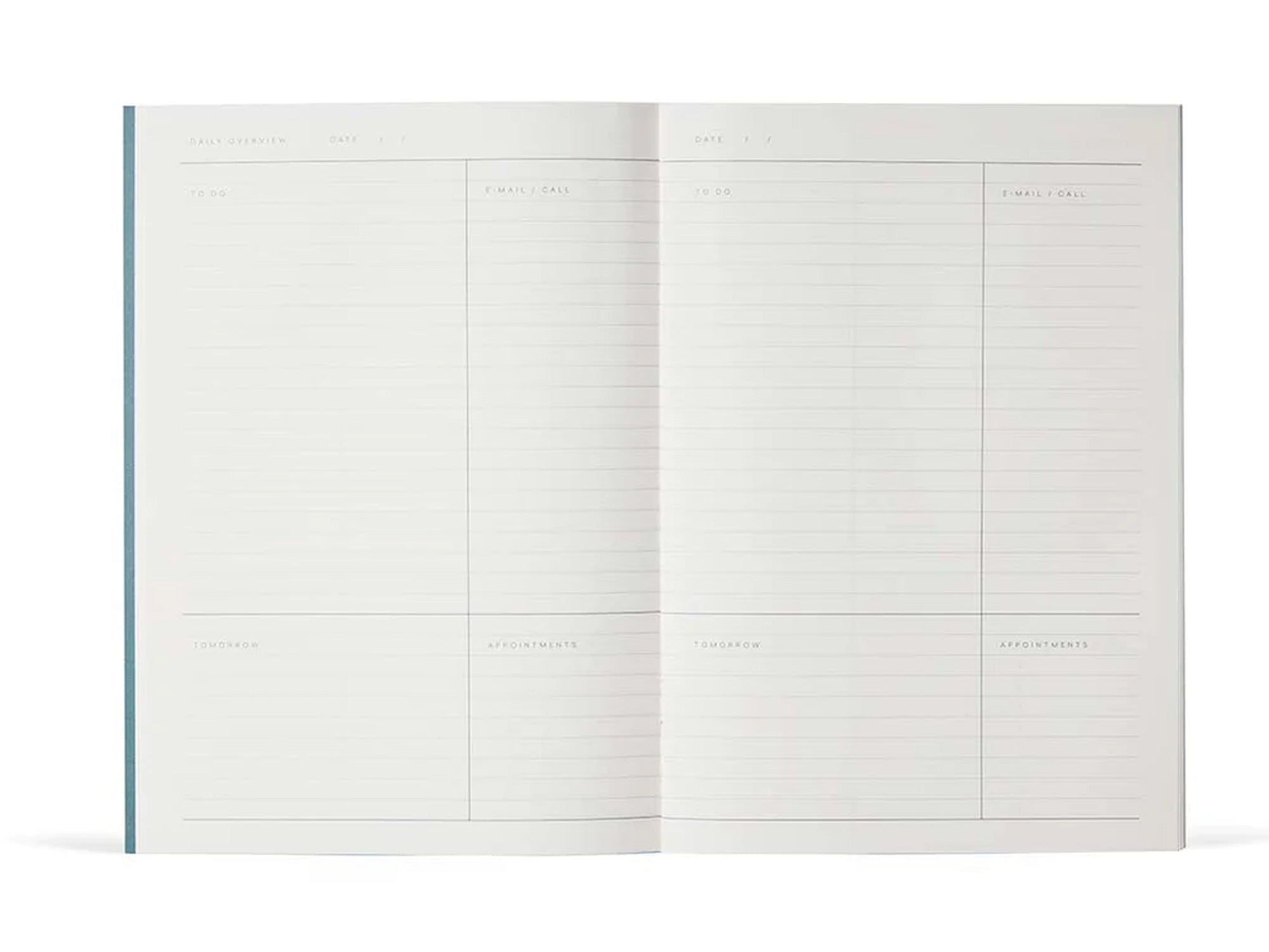 Notem MILO Weekly Work Journal - Blue Check