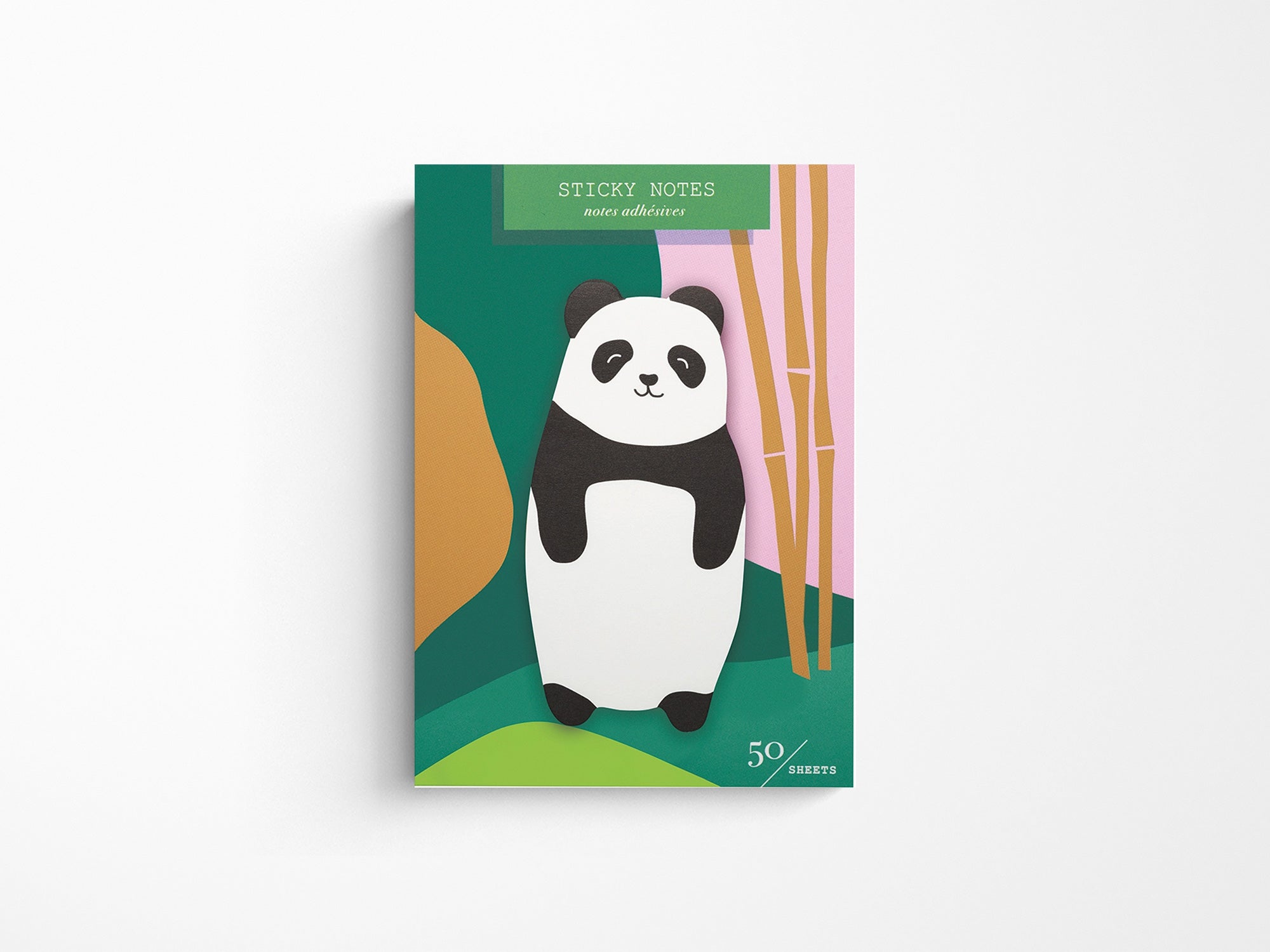 Panda Bear Die Cut Sticky Notes