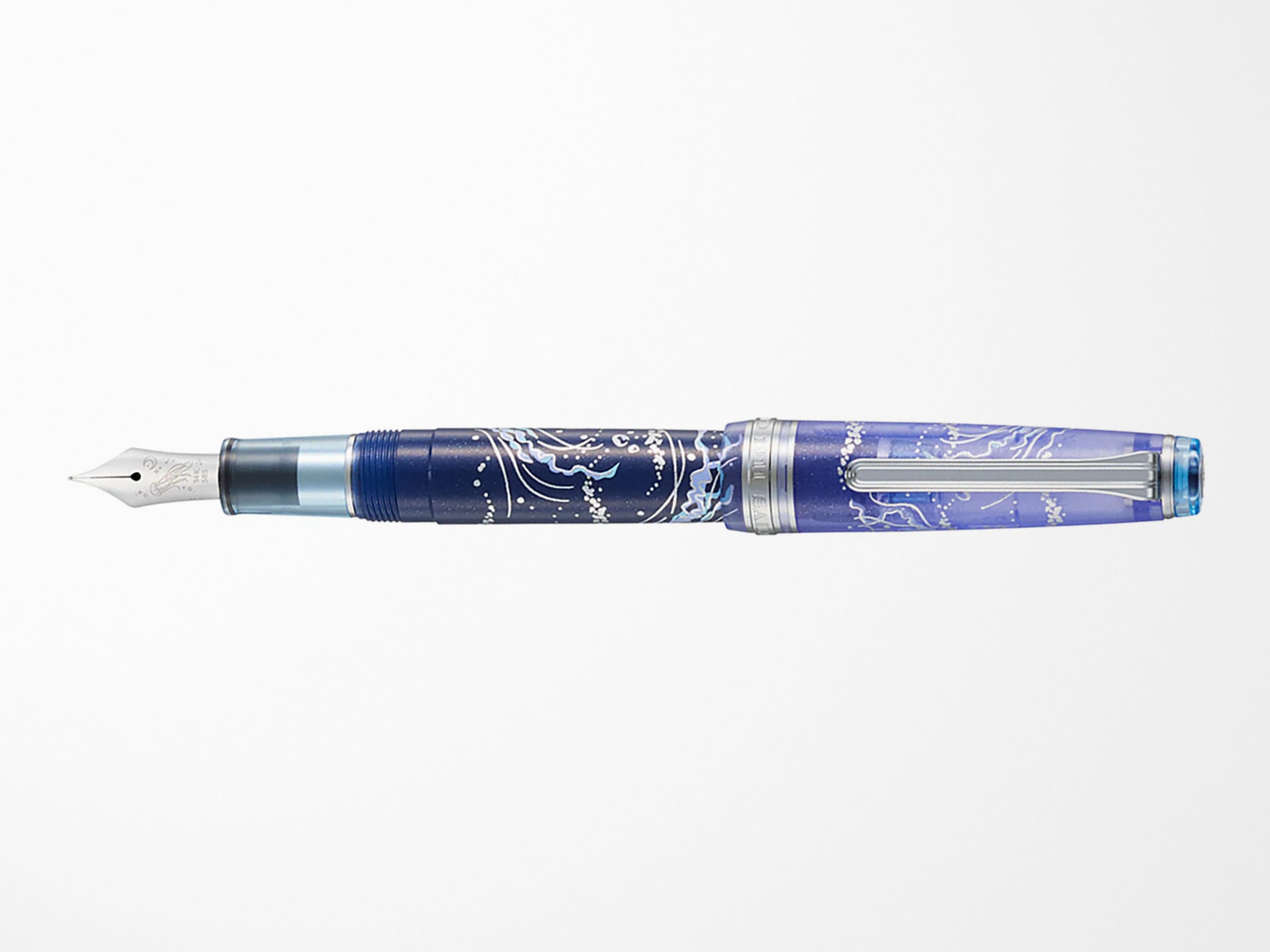 Plus x Sailor Pro Gear Slim Fountain Pen - Jellyfish Fountain Pen & Ink Set