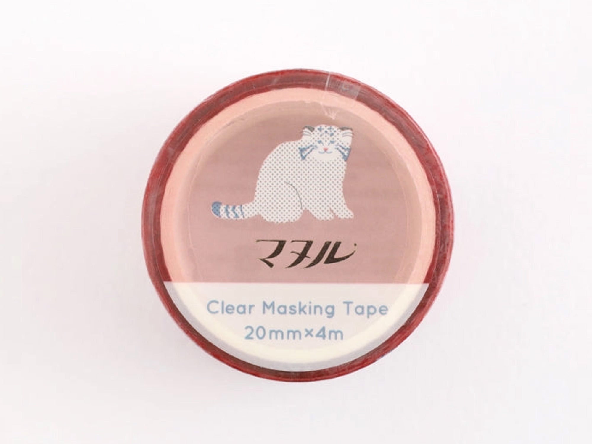 Retro Style Clear Masking Tape - Pallas Cat