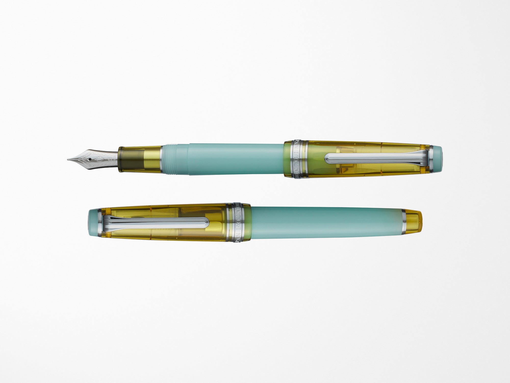 Sailor Pro Gear Slim Fountain Pen Set - Manyo 3 - Bamboo Shoot