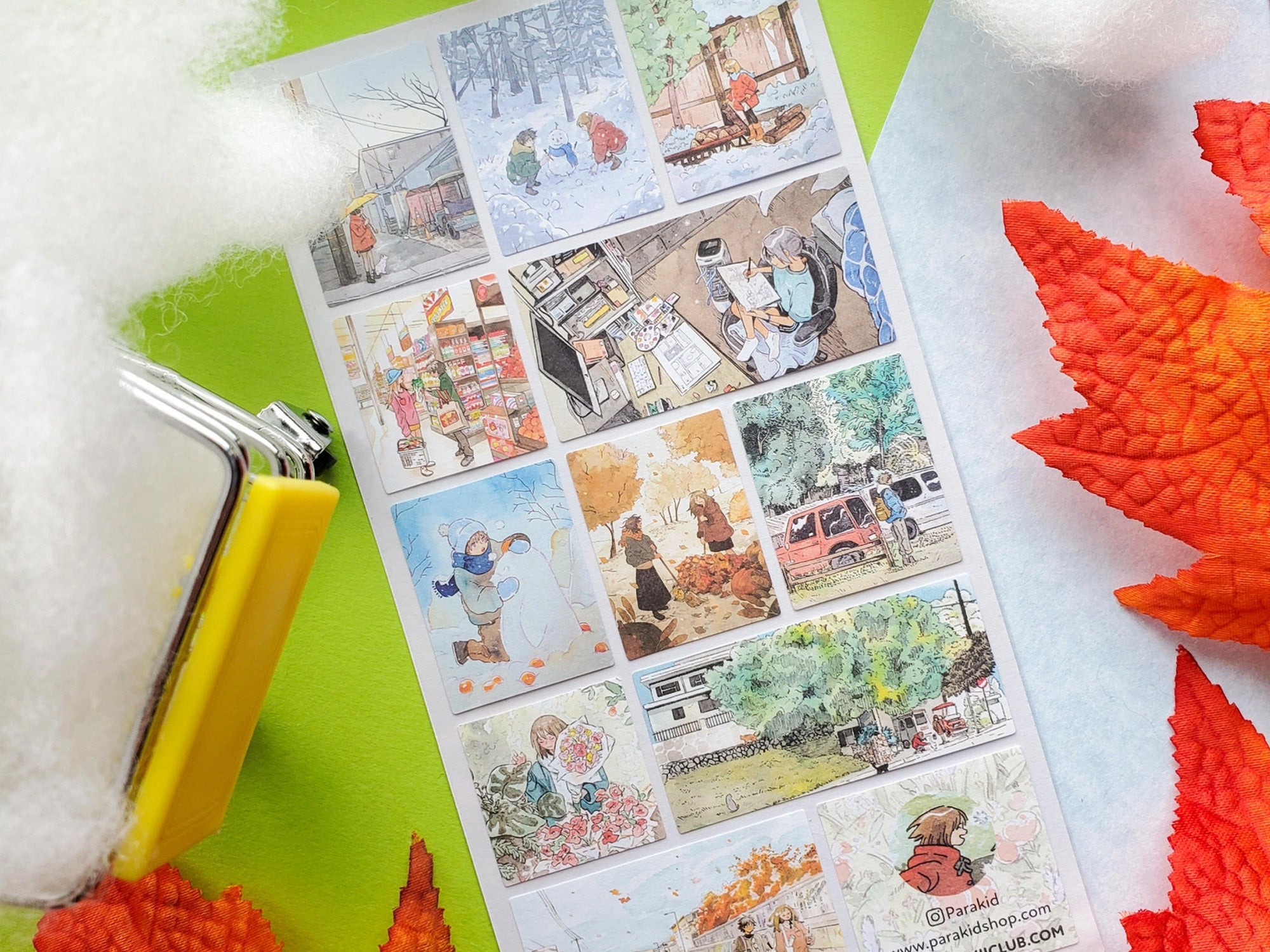 Seasons of Joy Sticker Sheet