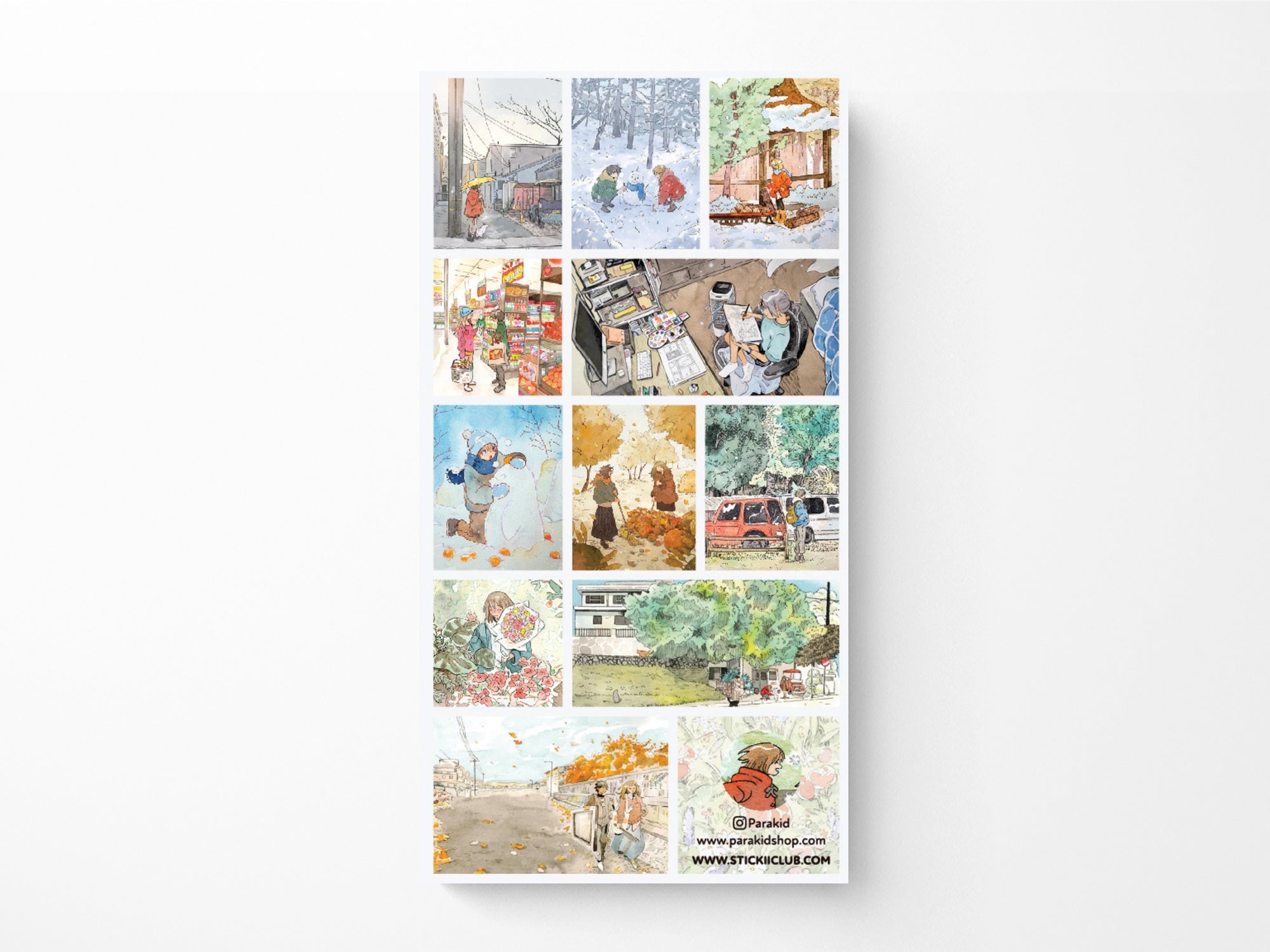 Seasons of Joy Sticker Sheet