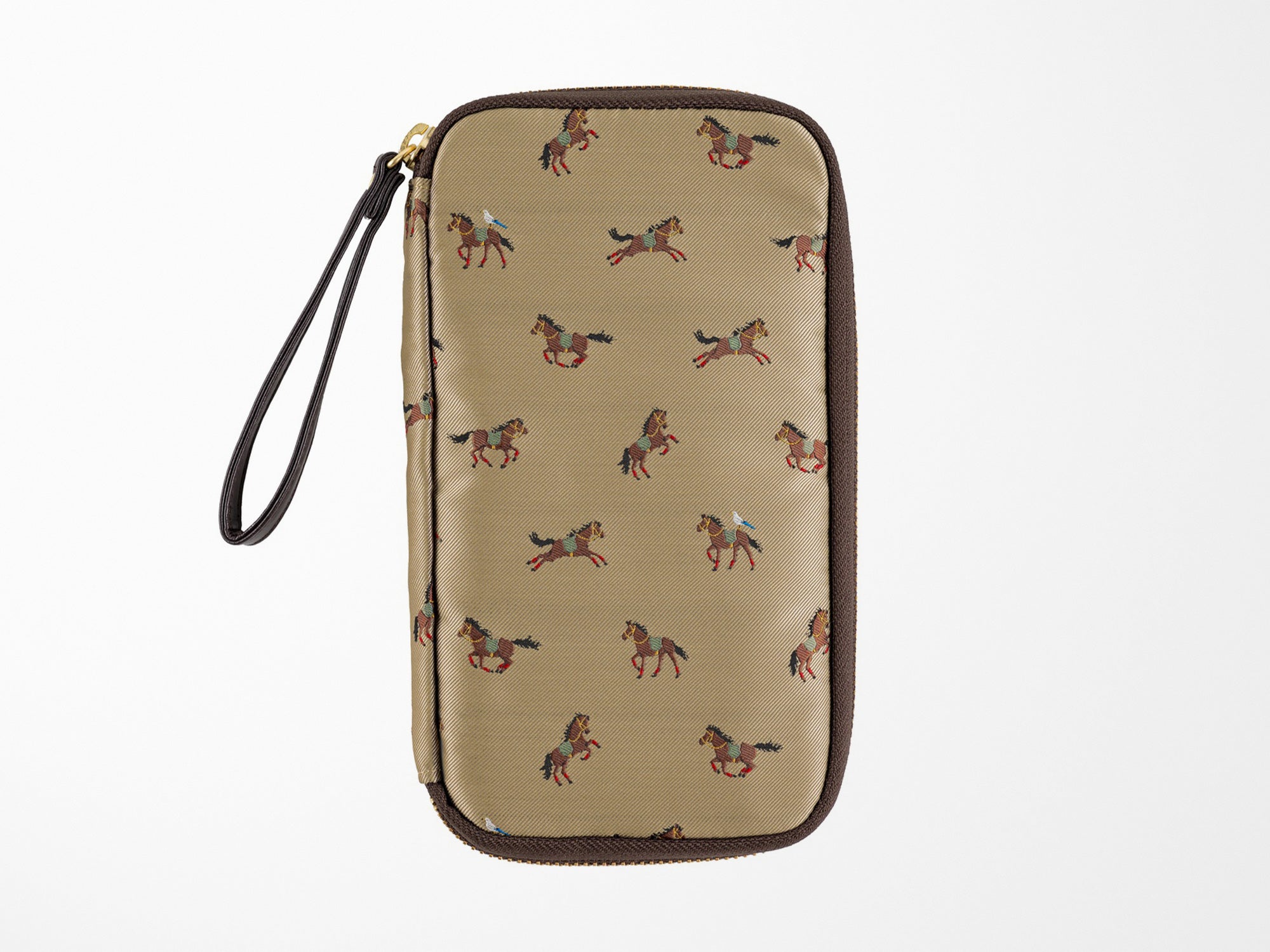 Small Drawer Pouch - Bow & Tie Galloping Horses