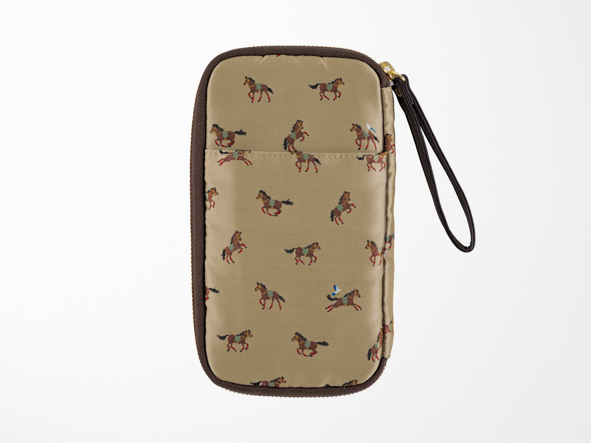 Small Drawer Pouch - Bow & Tie Galloping Horses