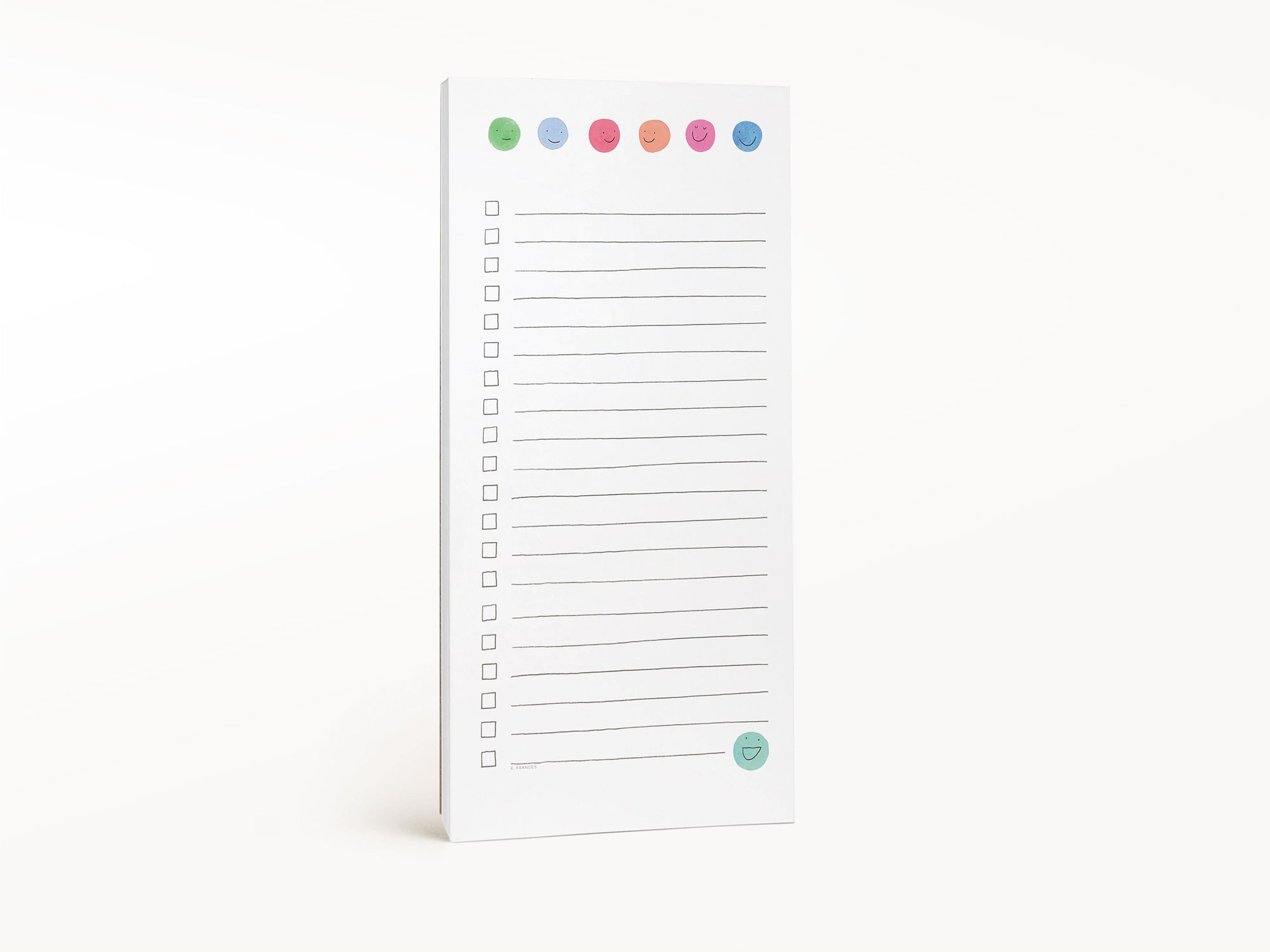 Smiles Notepad To-Do List
