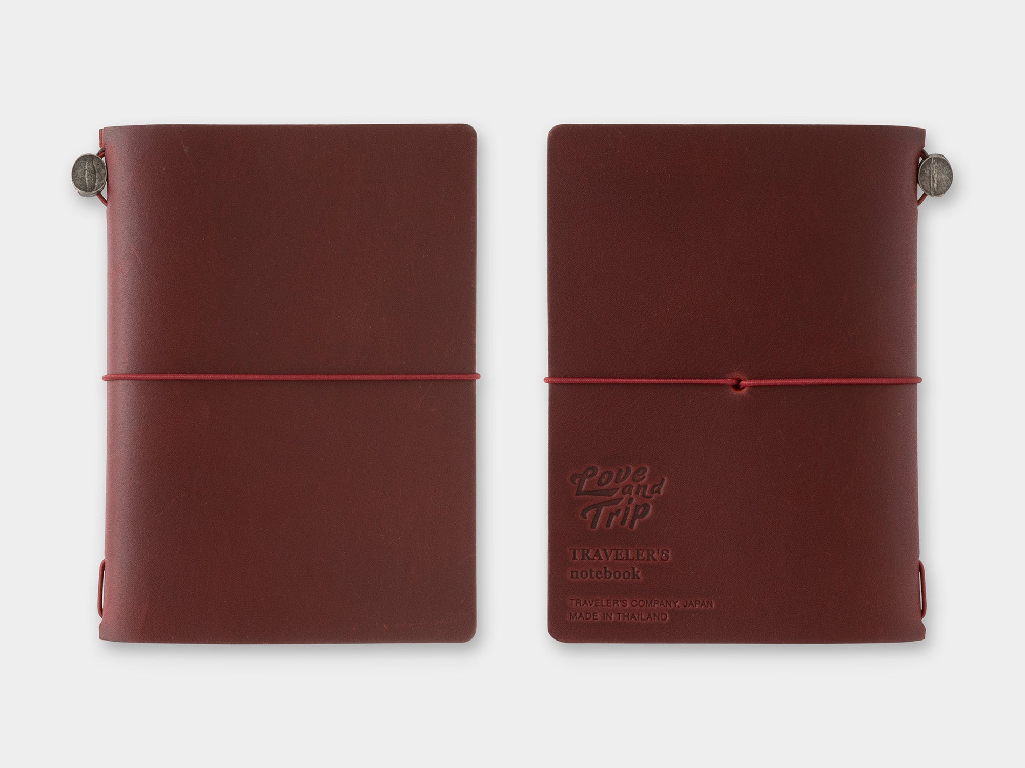 TRAVELER'S Notebook Passport Size - Love and Trip Red Limited Edition