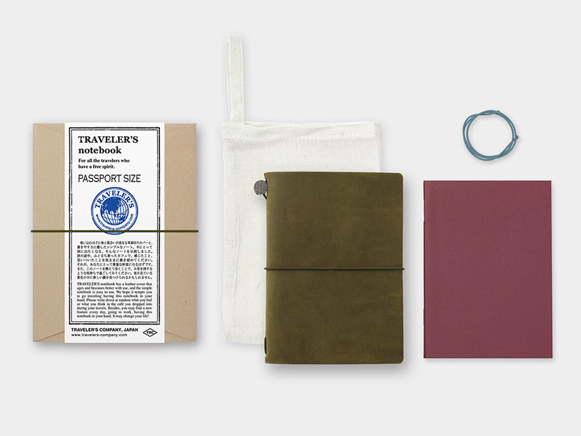 TRAVELER'S Notebook Passport Size - Olive