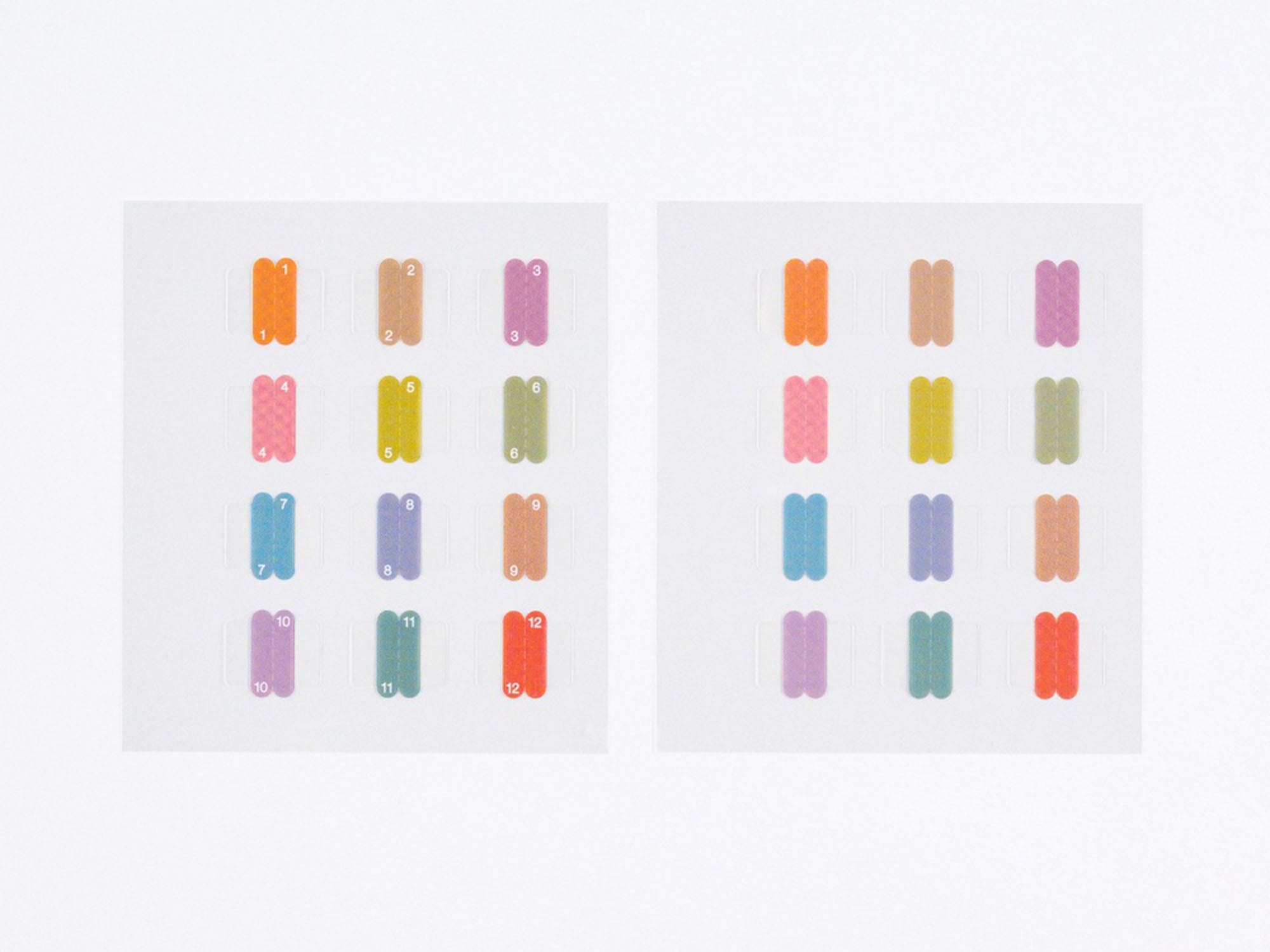 TSUKI no IRO Index Stickers
