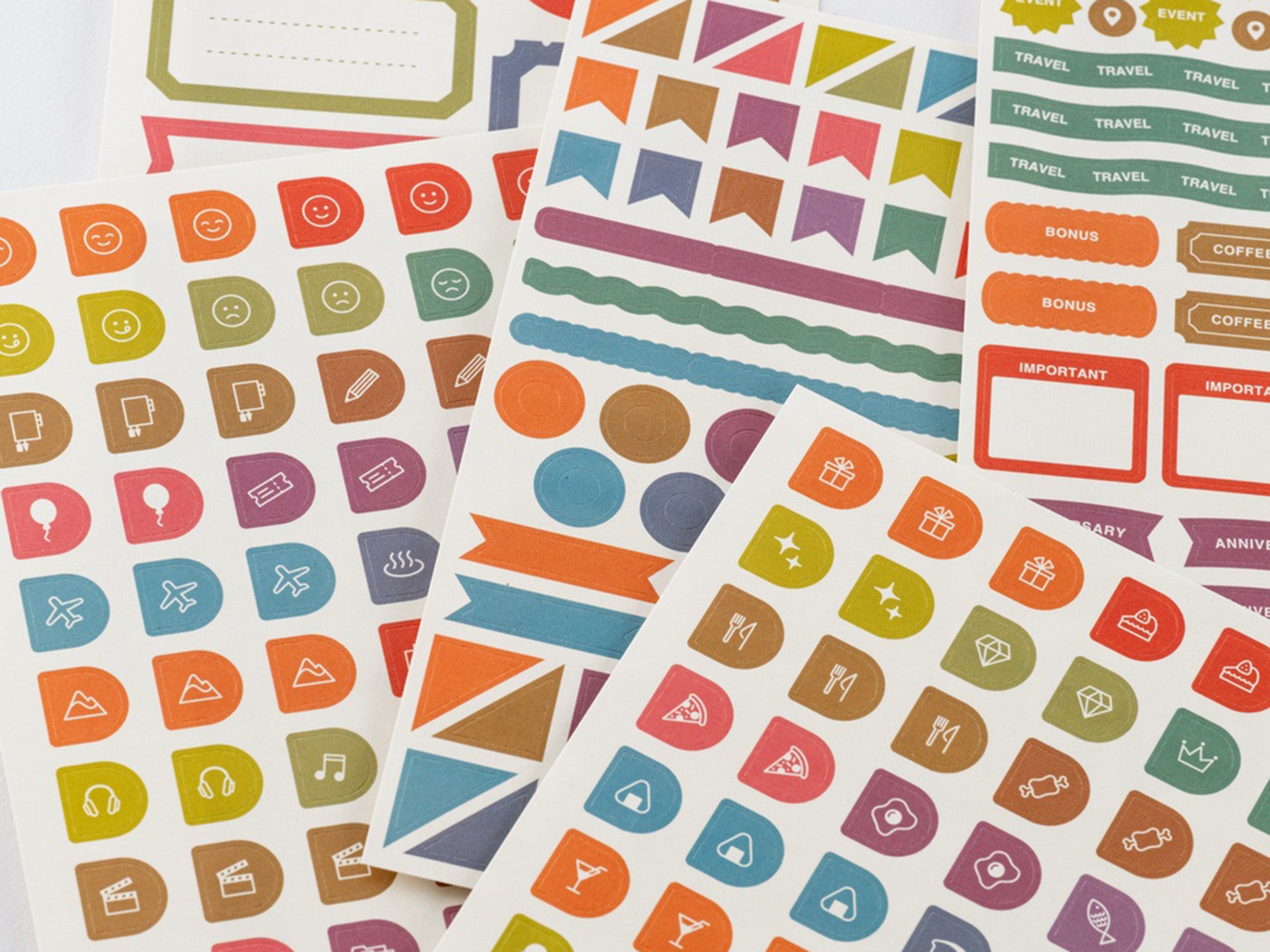 TSUKI no IRO Sticker Set - Schedule