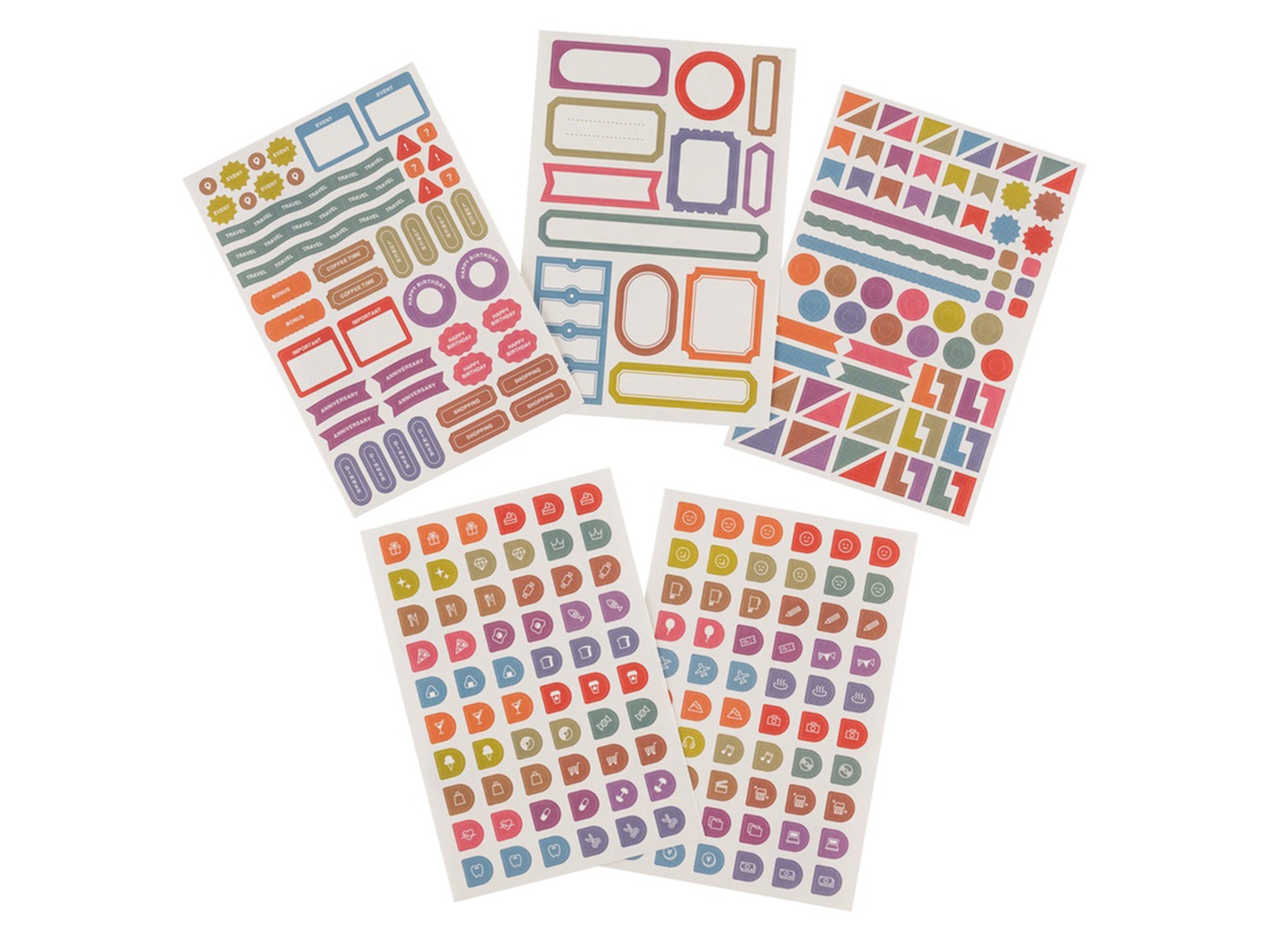 TSUKI no IRO Sticker Set - Schedule