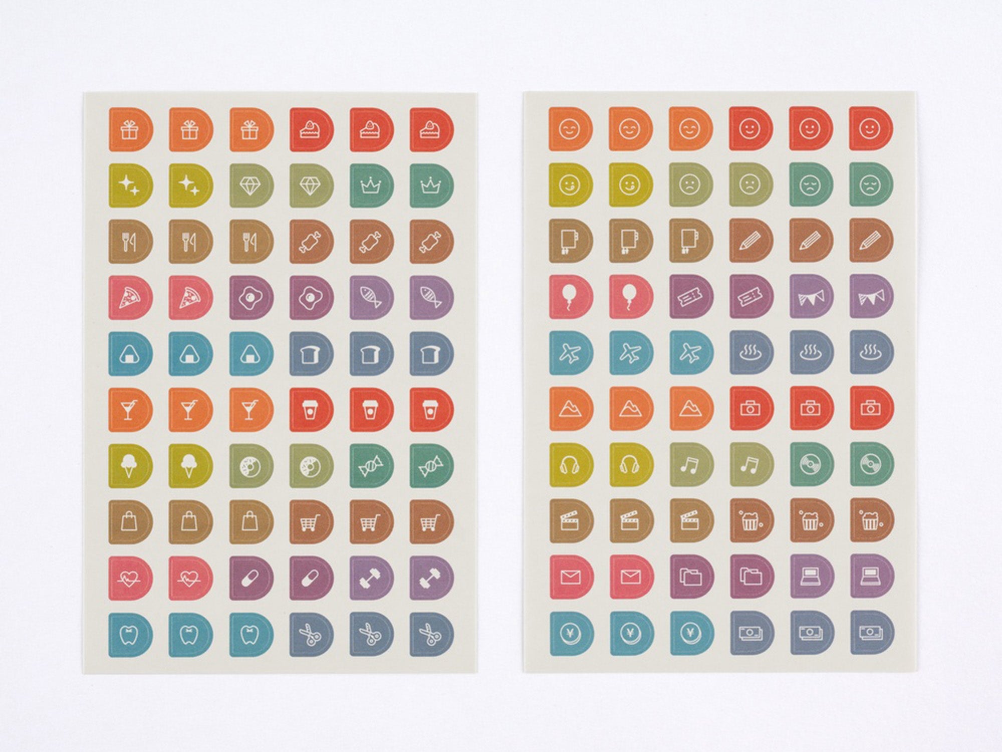 TSUKI no IRO Sticker Set - Schedule