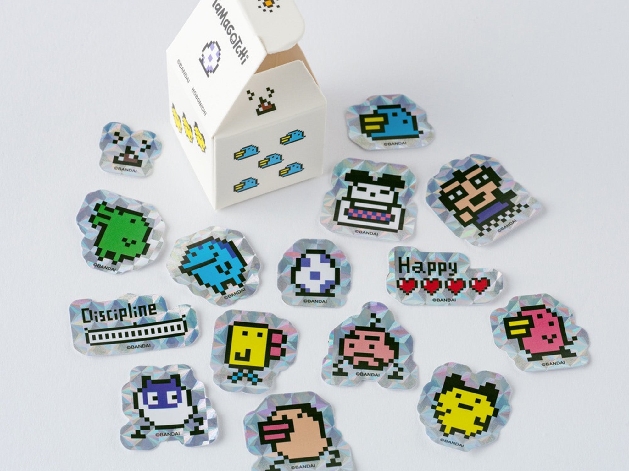 Tamagotchi Flake Stickers - Set of 3 Boxes