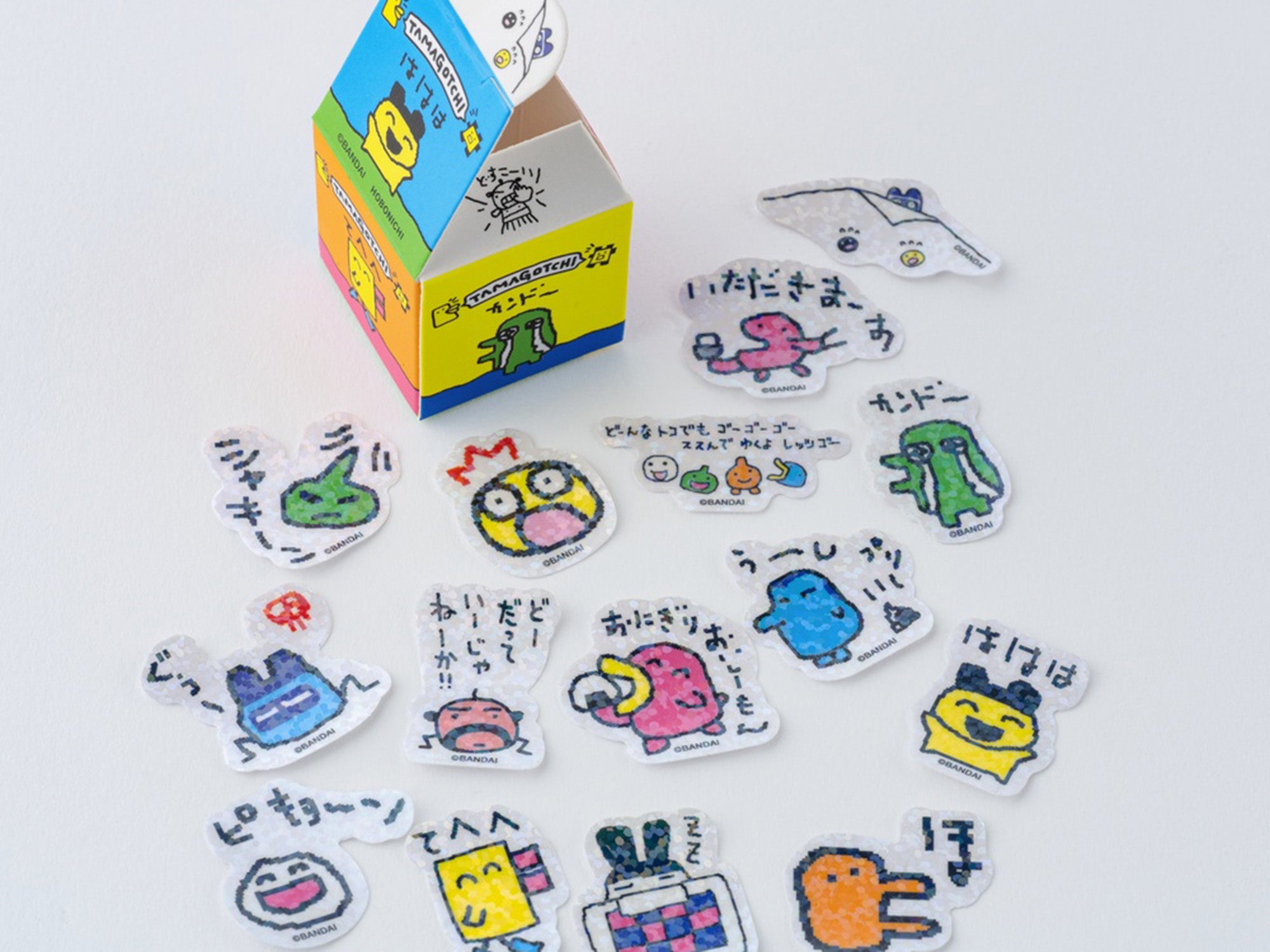 Tamagotchi Flake Stickers - Set of 3 Boxes