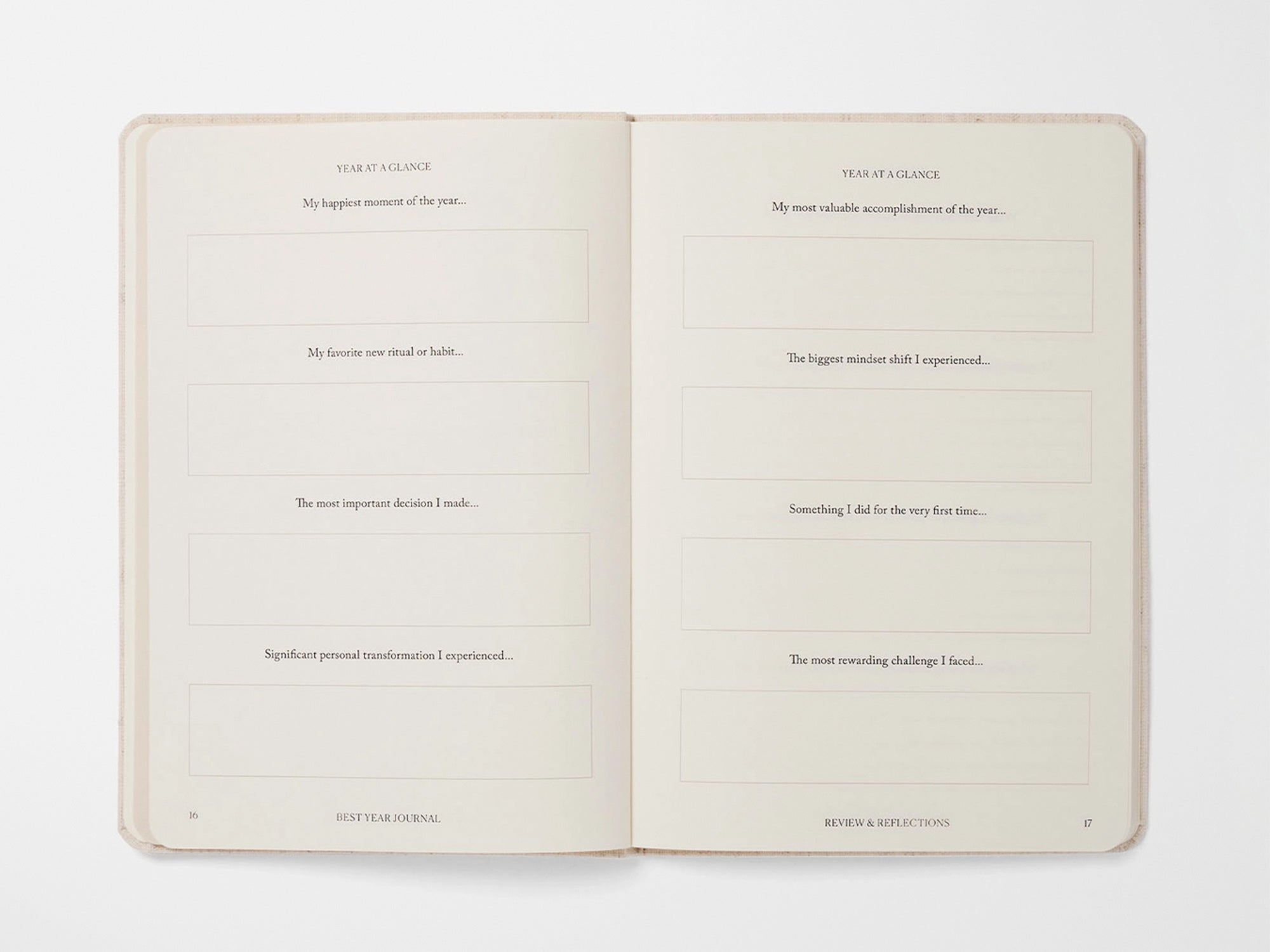 The Best Year Journal - Express Format