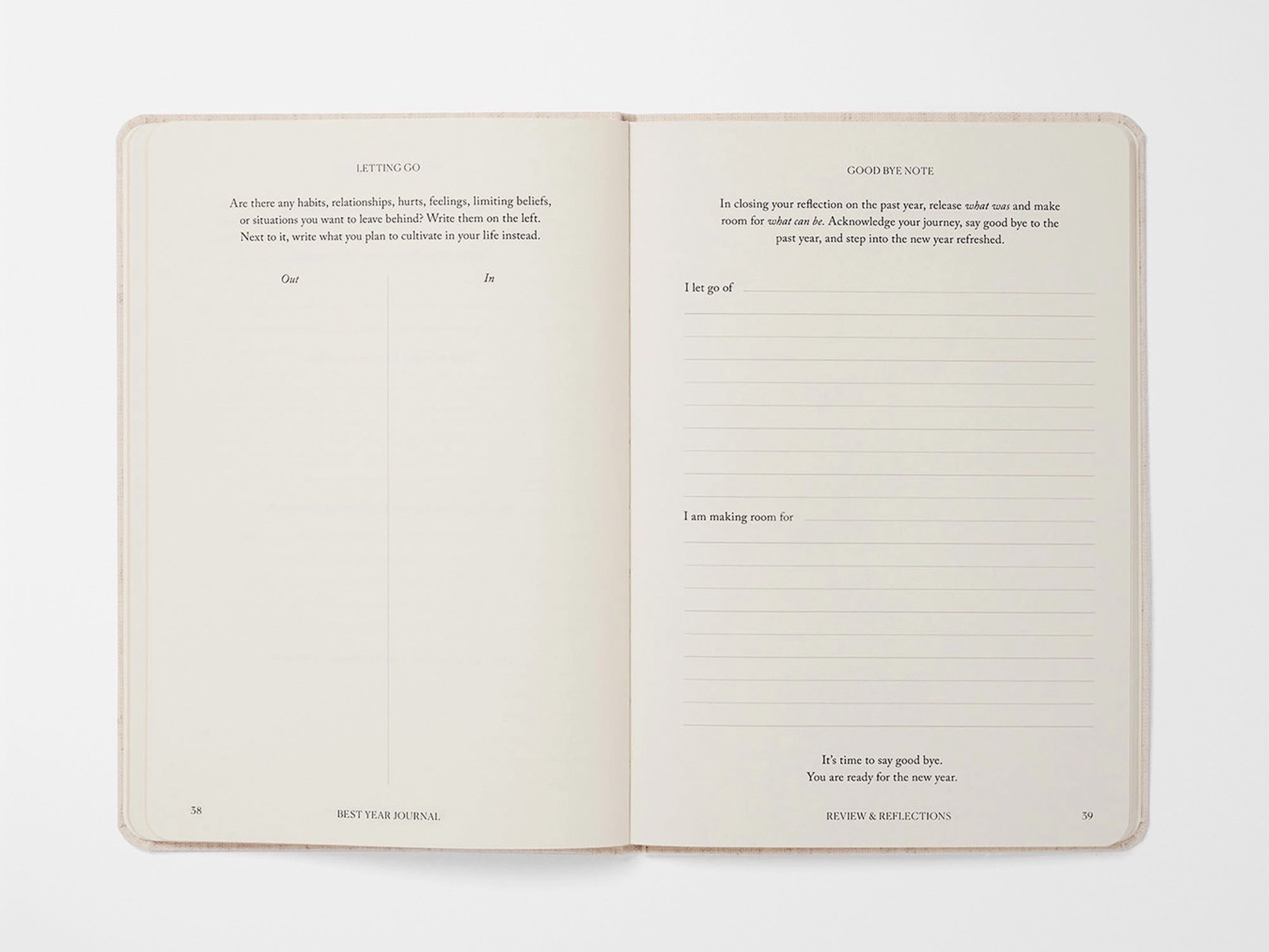 The Best Year Journal - Express Format