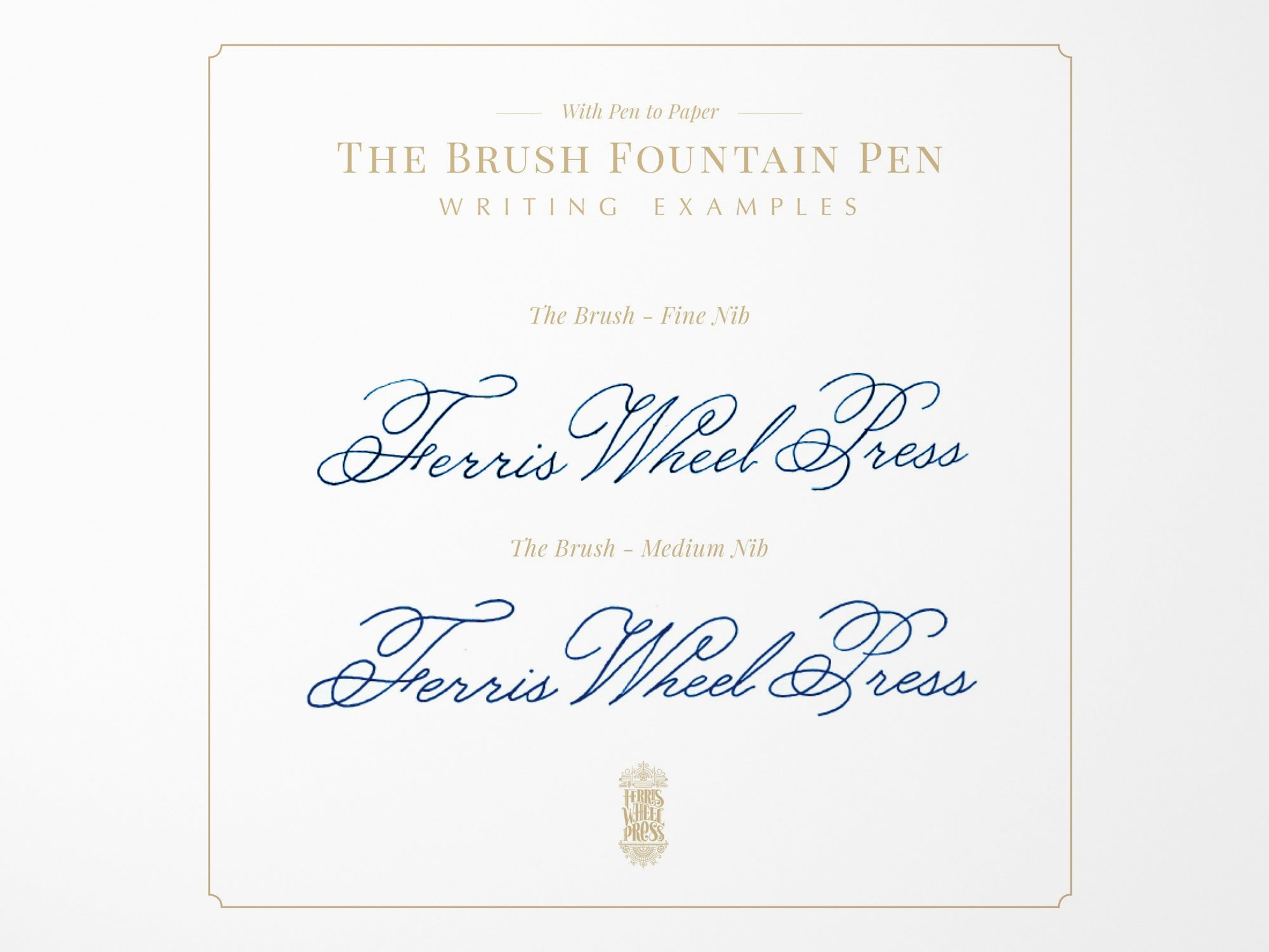 The Carousel Fountain Pen - Feathered Flight