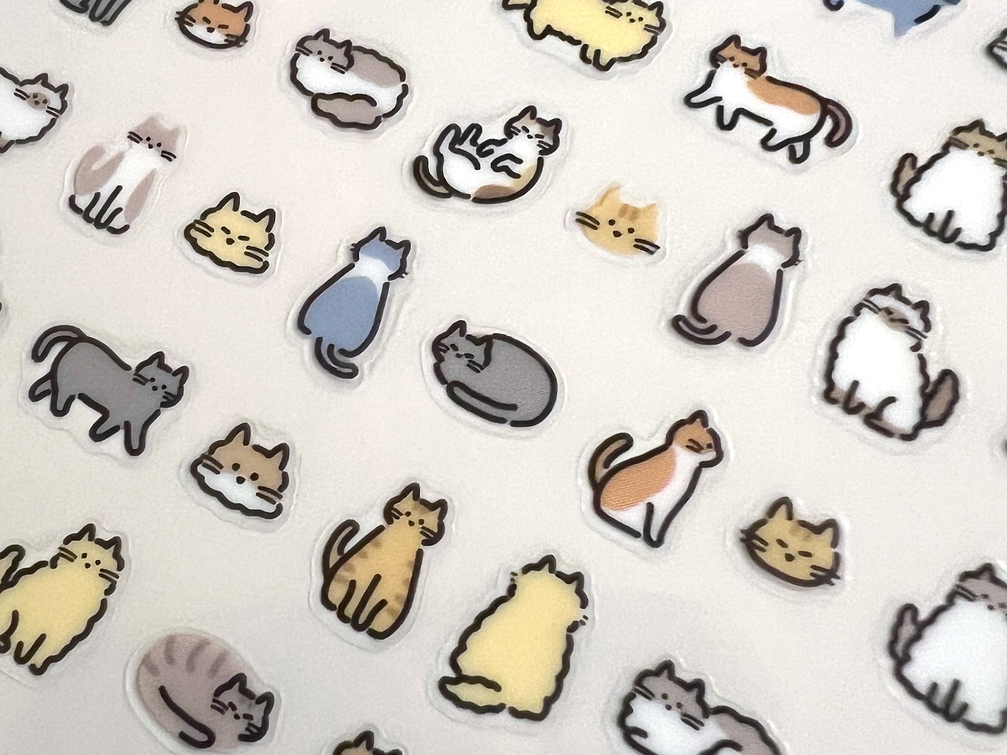 Tiny Tiny Cat Sticker Sheet