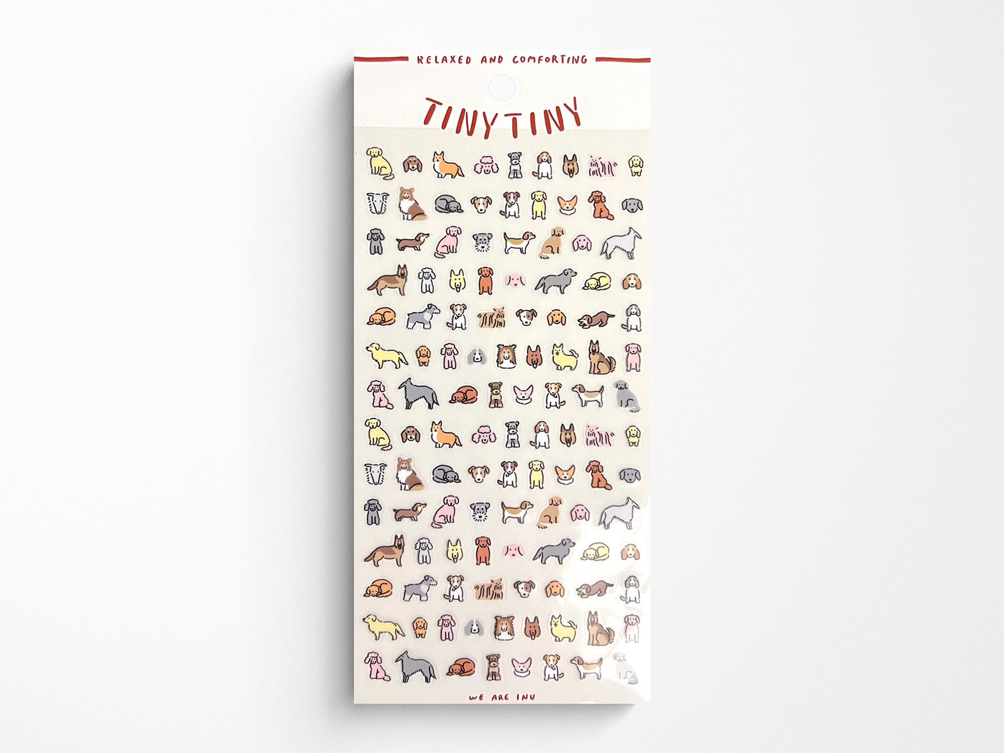 Tiny Tiny Dog Sticker Sheet