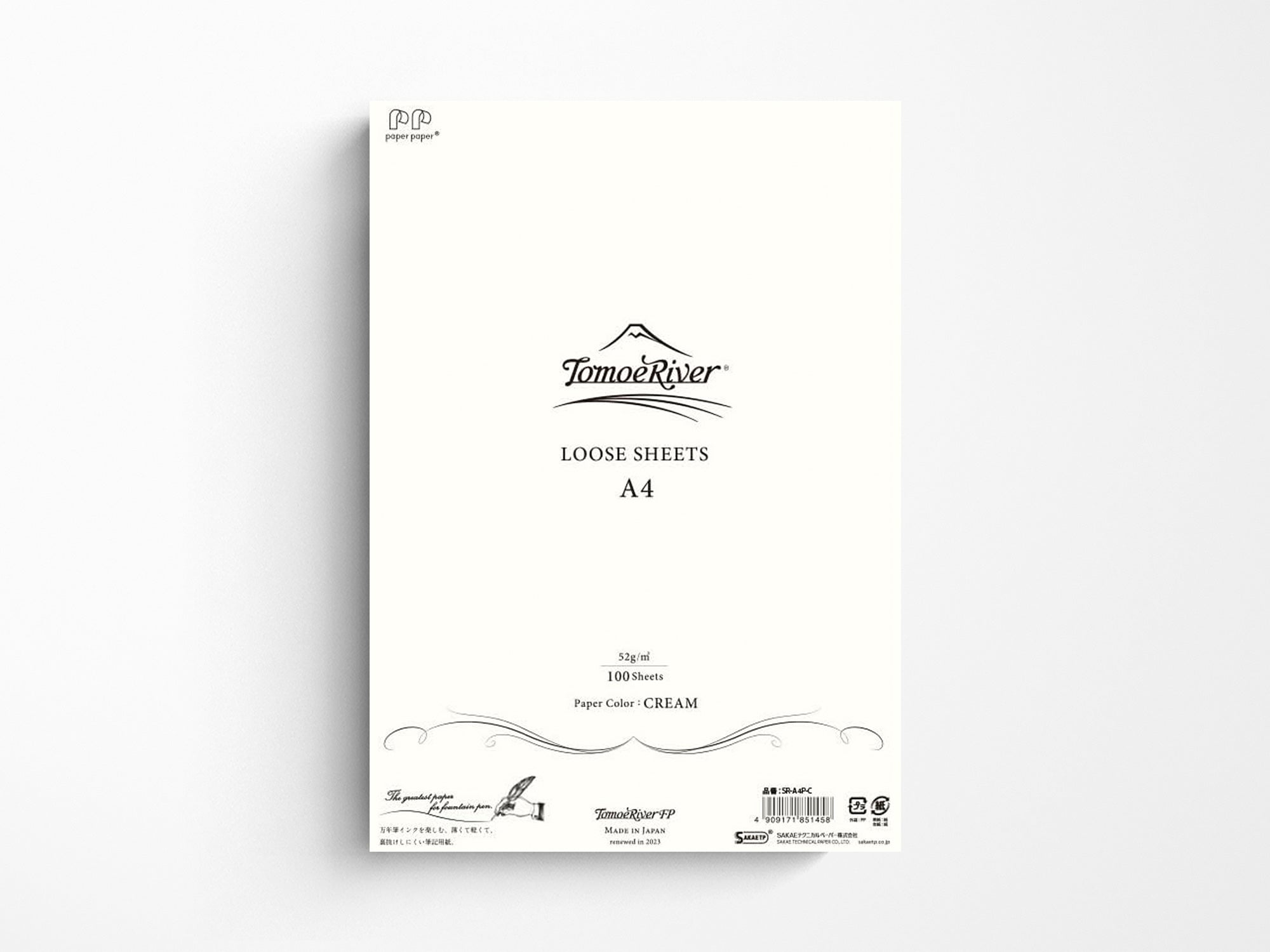 Tomoe River Loose Sheet 52g Paper - Pack of 100 Sheets