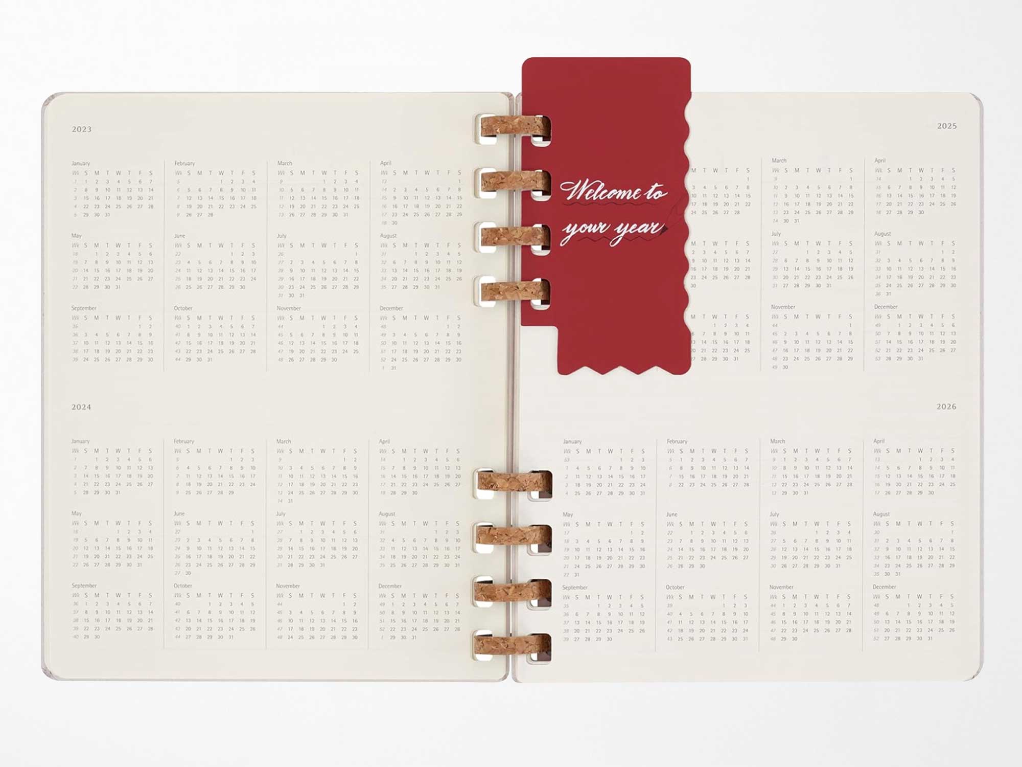 UNDATED Moleskine Life Spiral Planners - CRUSH GRAPE