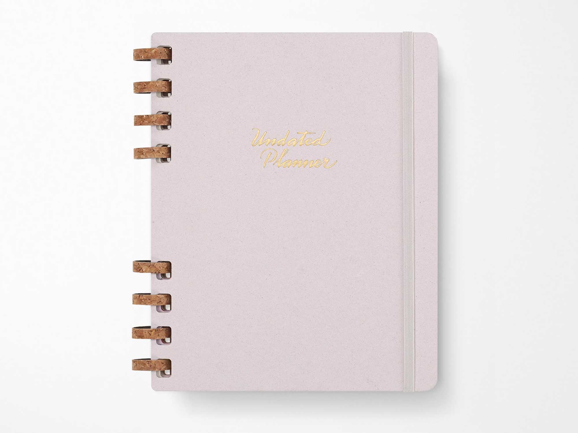 UNDATED Moleskine Life Spiral Planners - CRUSH GRAPE