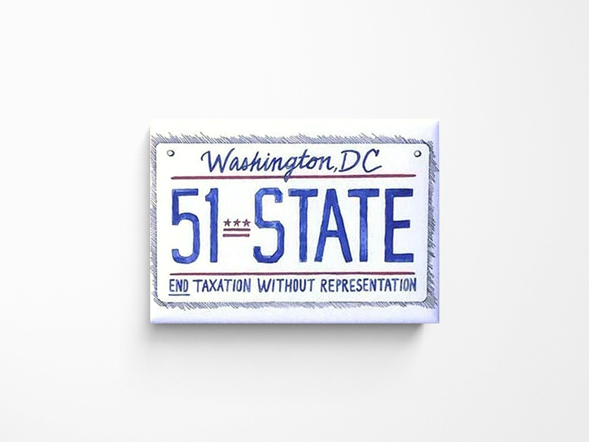 Washington DC 51st State Magnet