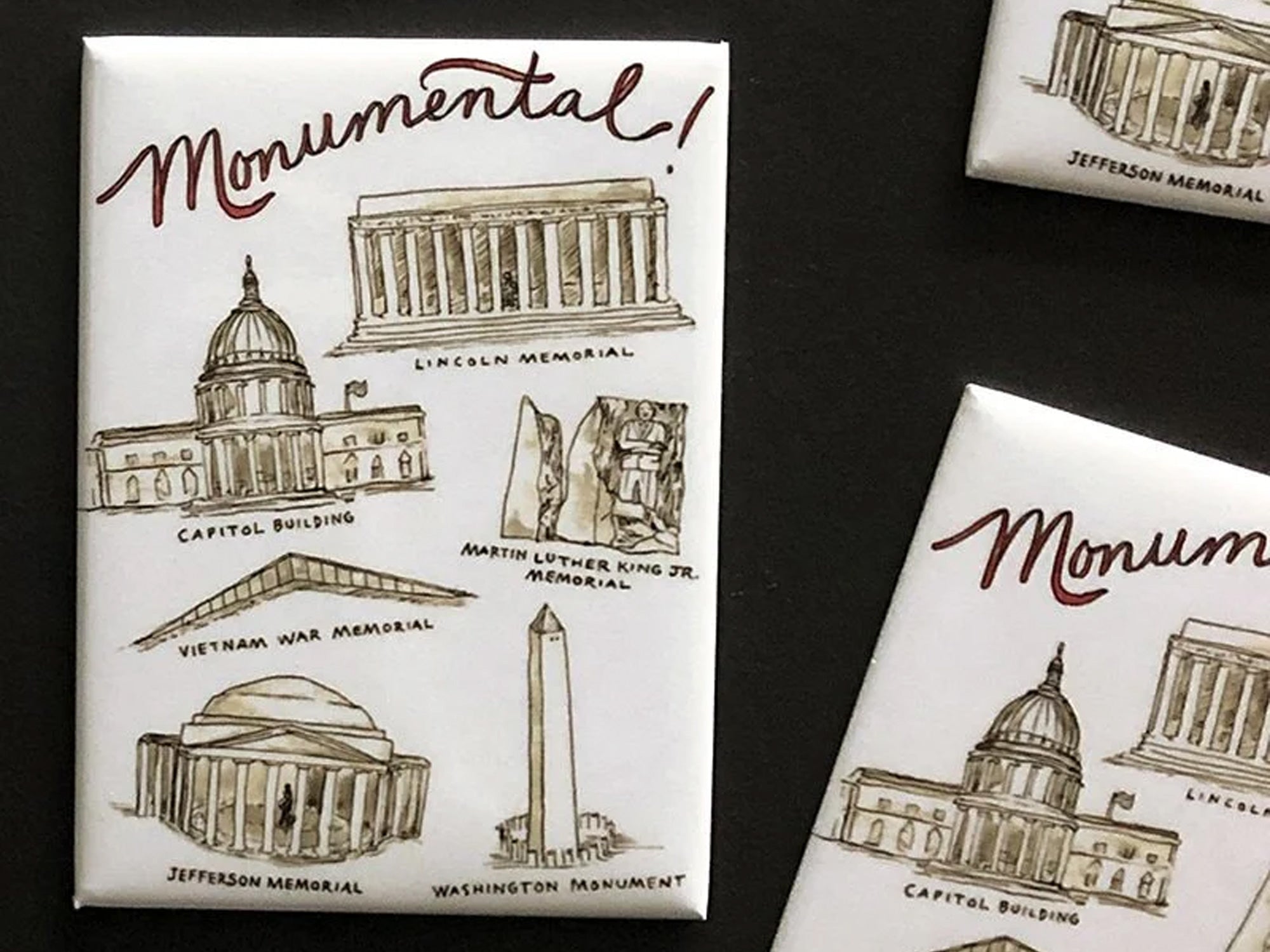 Washington DC Monumental! Magnet