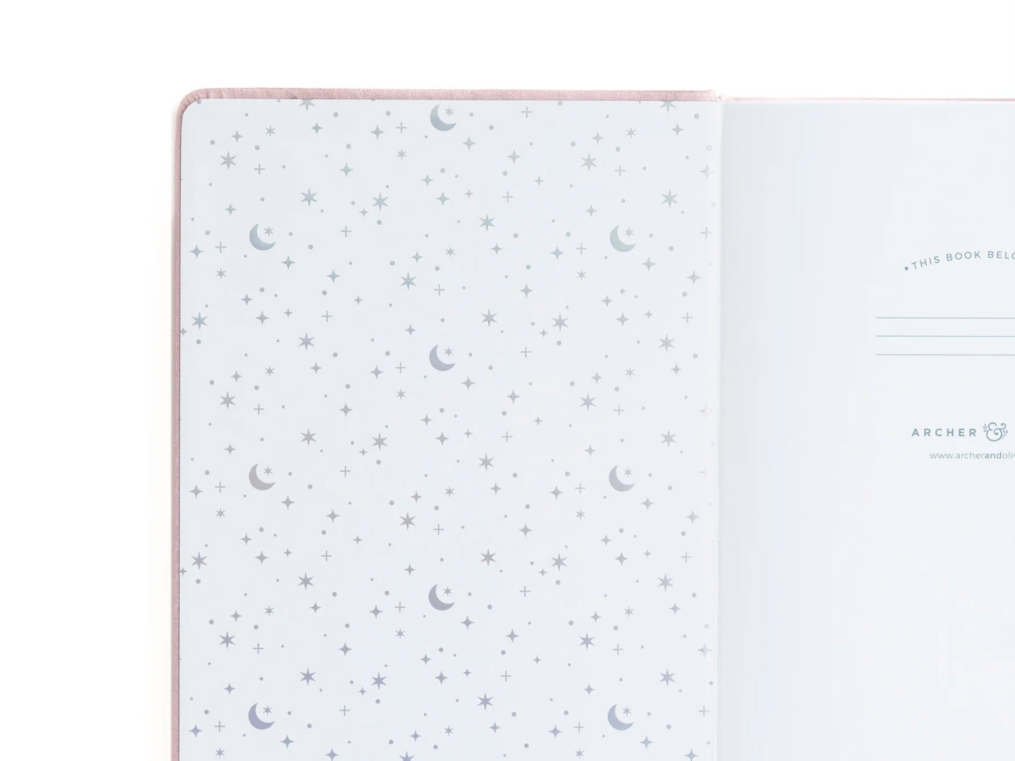 Wonderstruck A5 Dot Grid Journal - Shimmer Pink